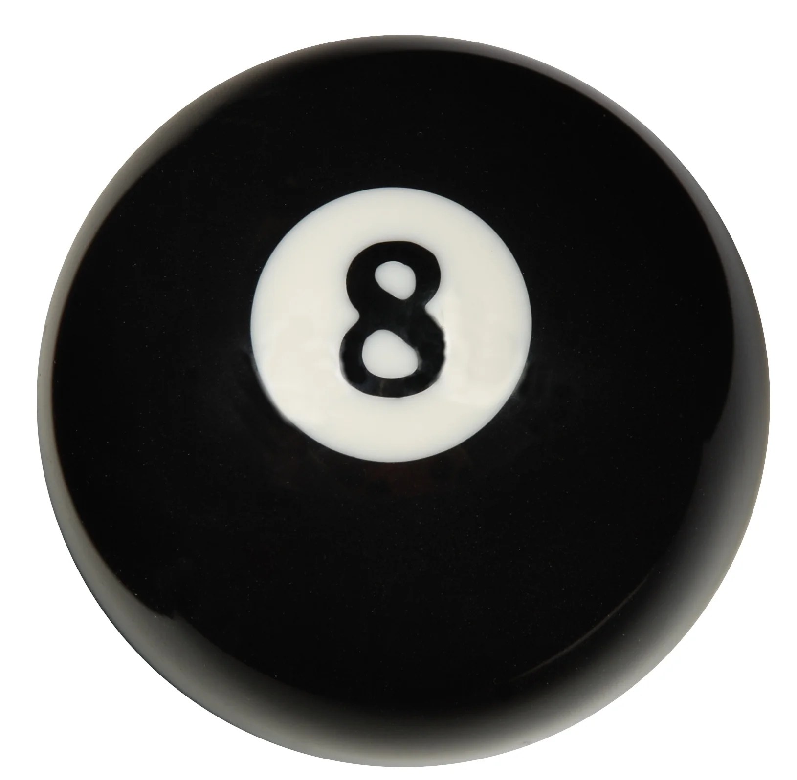 Number 8 Replacement Billiard Pool Ball 2 1/4 inch 6 ounces