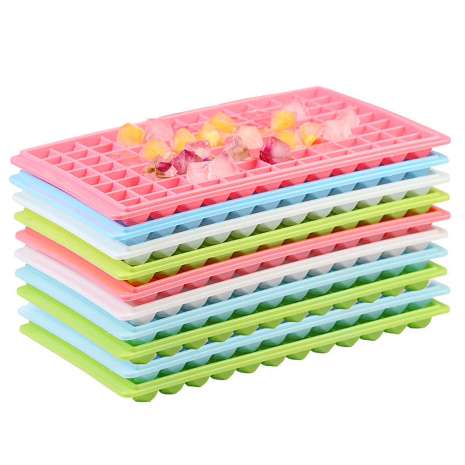 5Pcs Large Capacity NonStick Ice Cube Mold Easily Demold No Smell