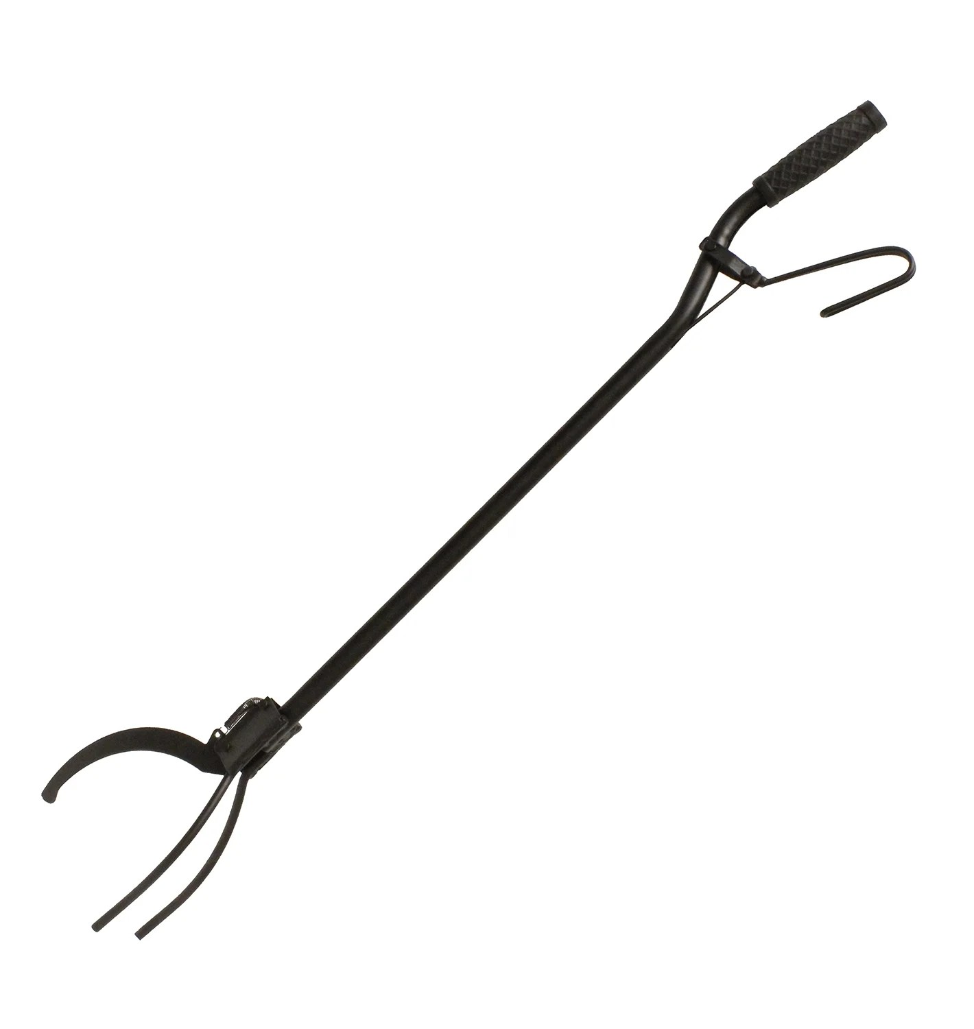 36” Inch 3 Prong Spring Handle Campfire Fireplace Wood Log Grabber Fire