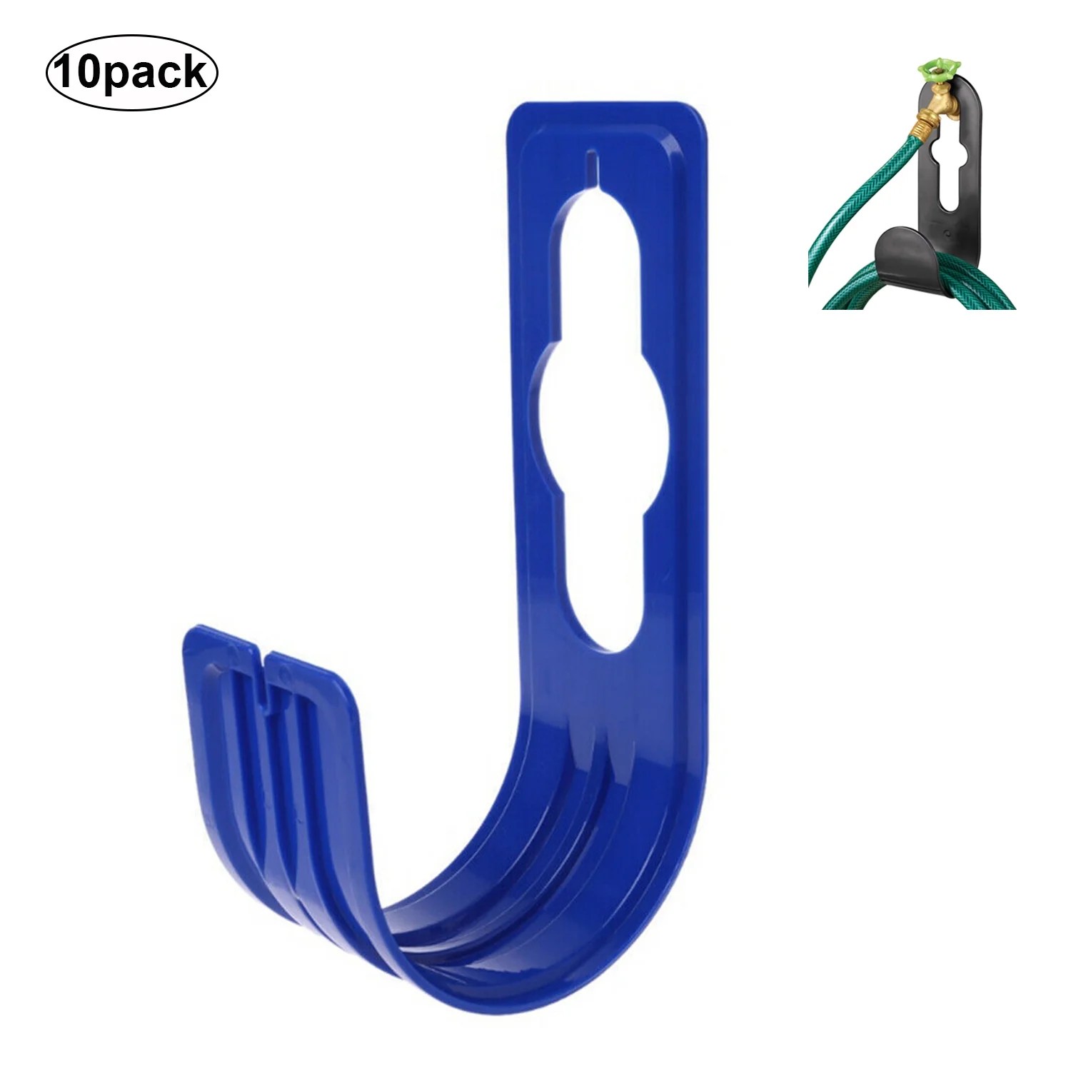 Mojoyce 10Pack Garden Water Hose Holder Storage Wall Mount Bracket