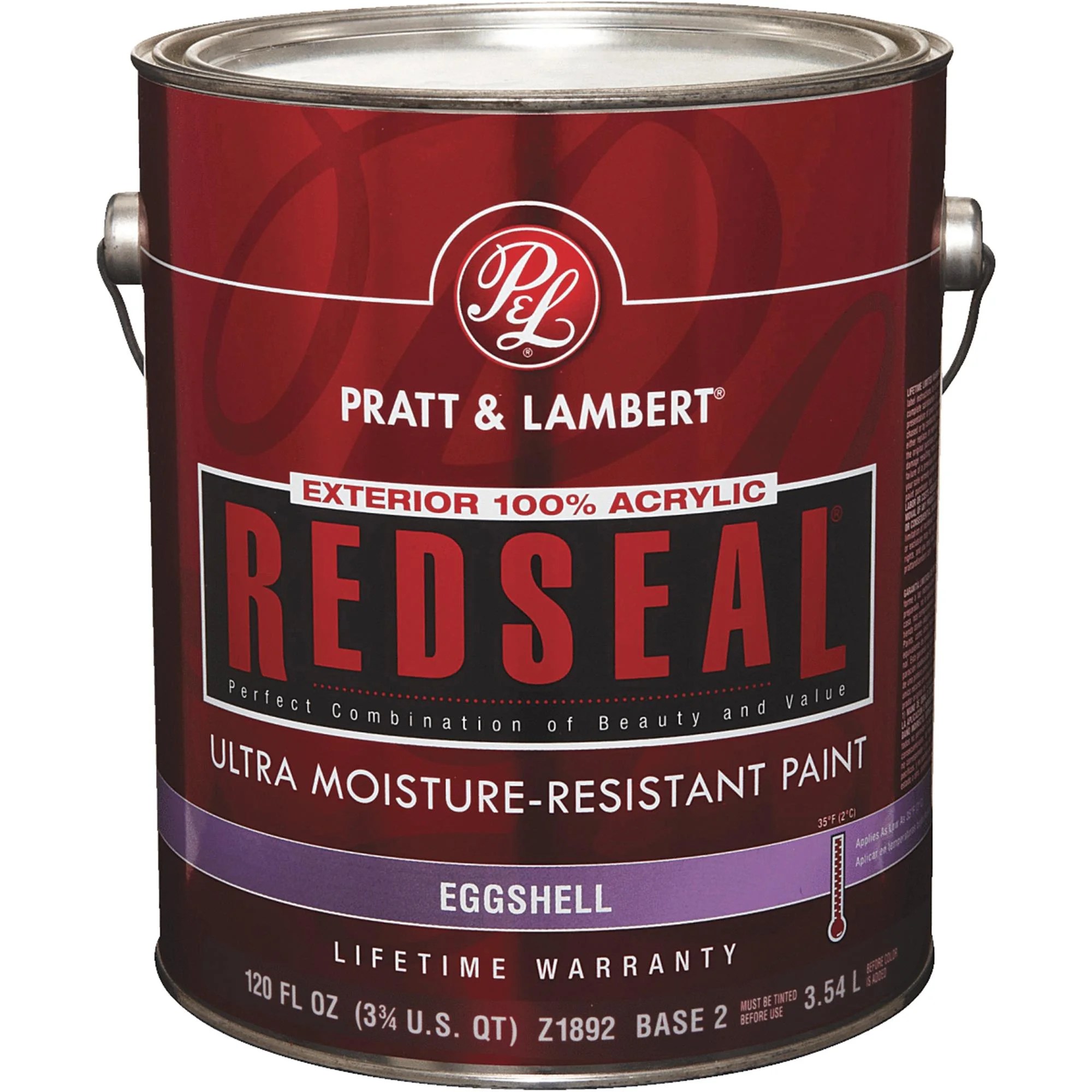 Pratt & Lambert RedSeal 100 Acrylic Eggshell Exterior