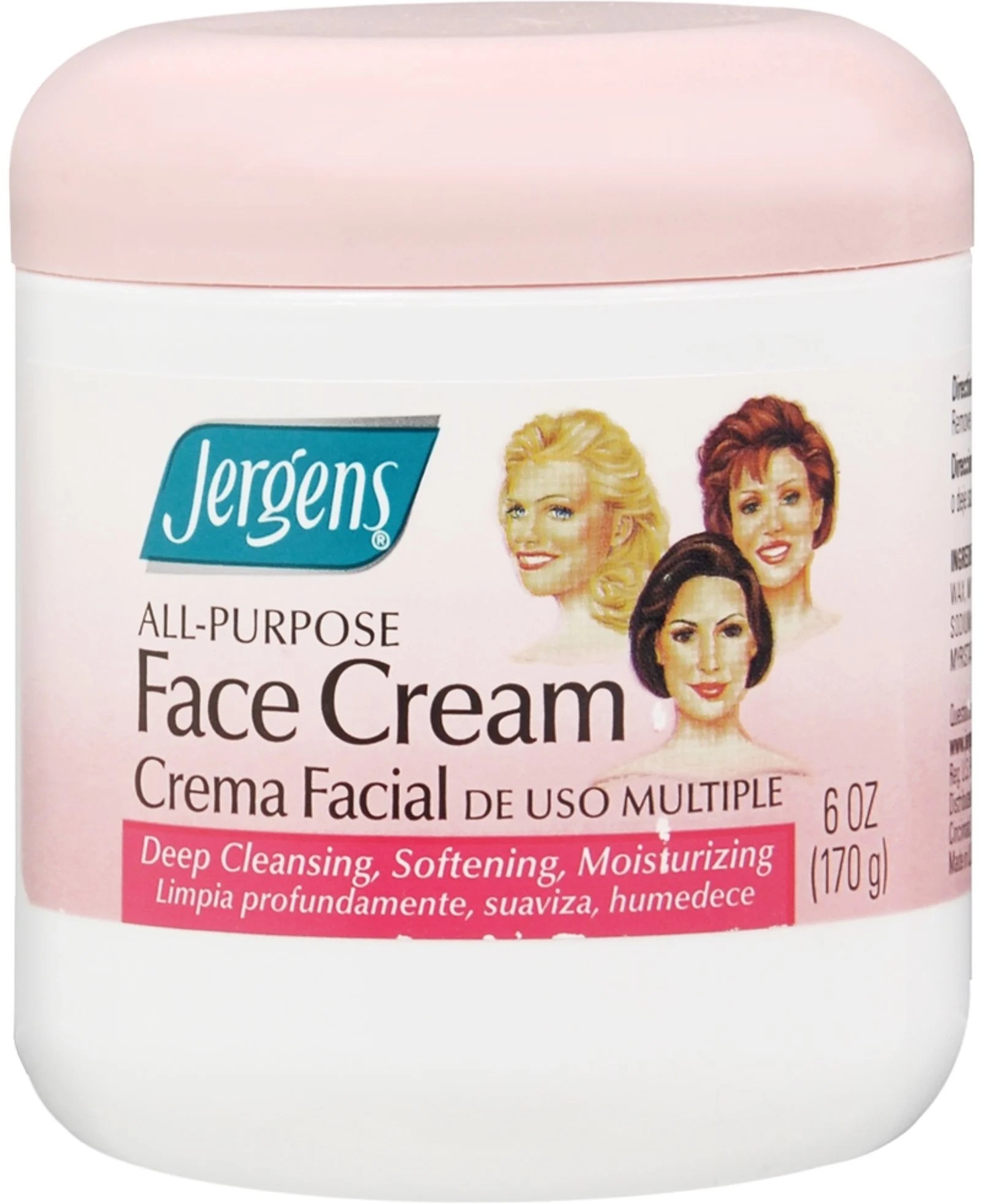 Jergens AllPurpose Face Cream 6 oz (Pack of 3)