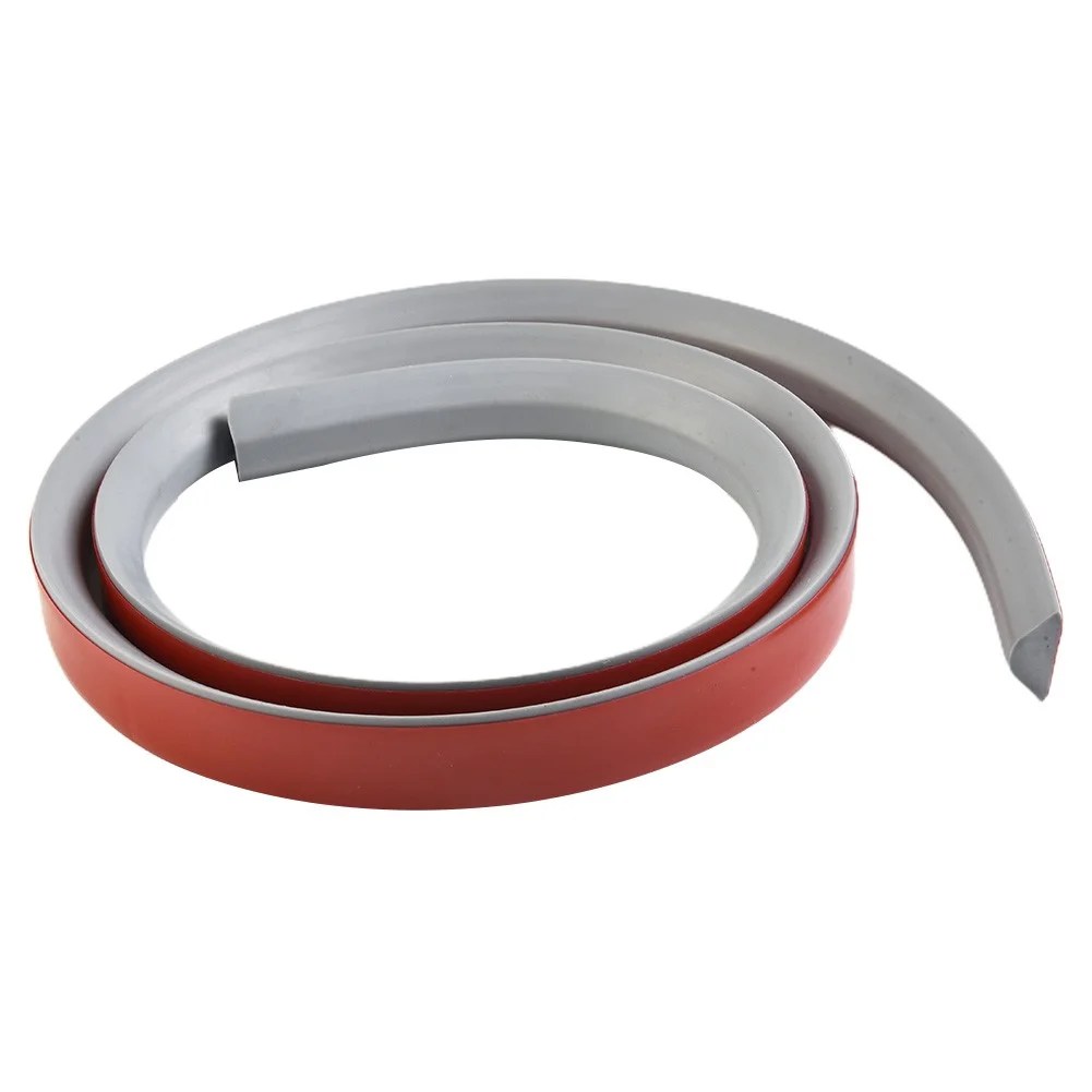 Geege Silicone Shower Screen Seal Strip,Bathroom Floor Waterproof Self
