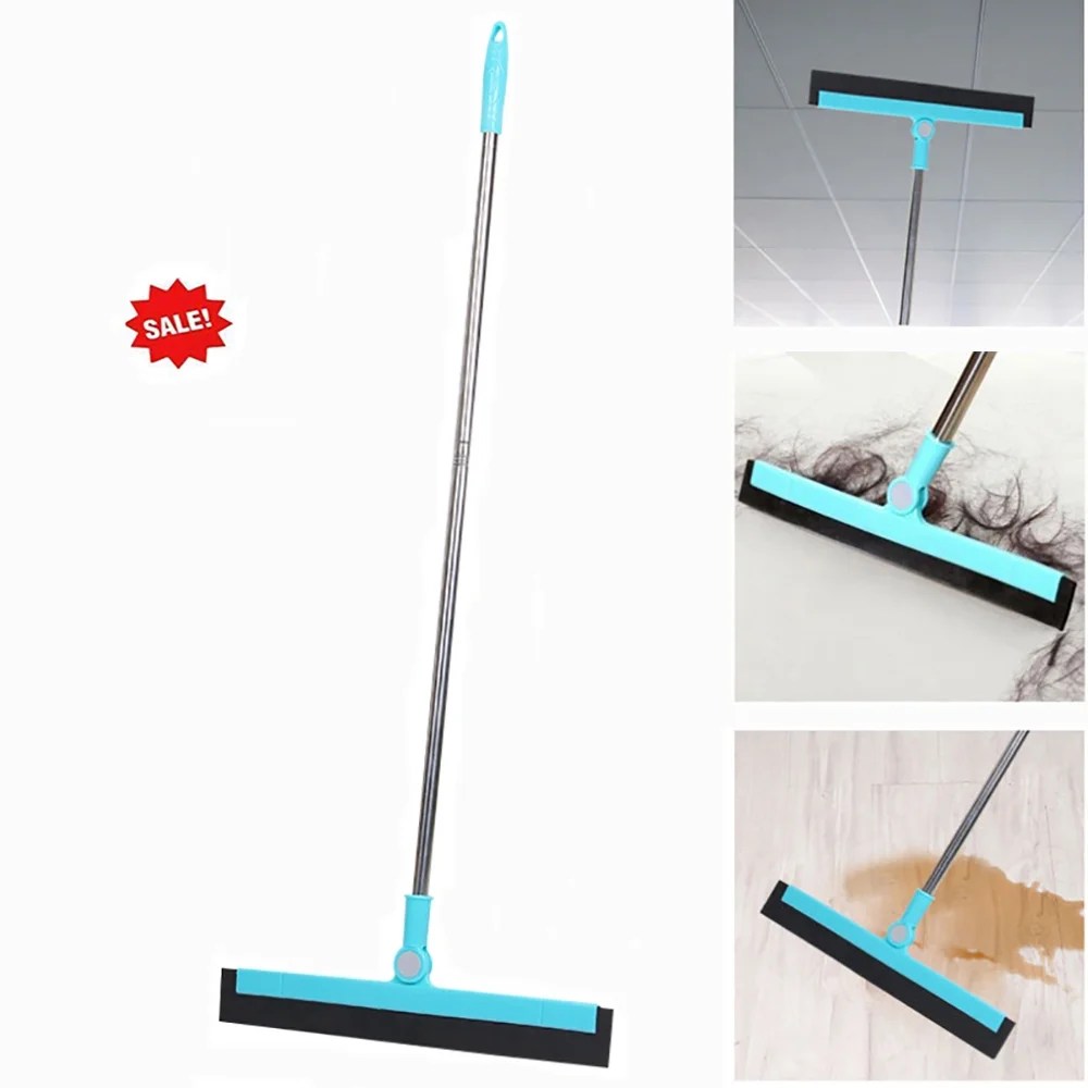 Floor Squeegee for Concrete Floor 35" Squeegee Broom with Long Handle