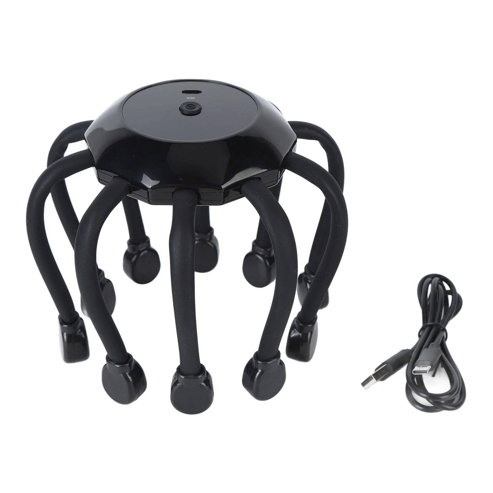 Electric Head Scratcher, Relieve Anxiety Head Massager Timing Red LED 4