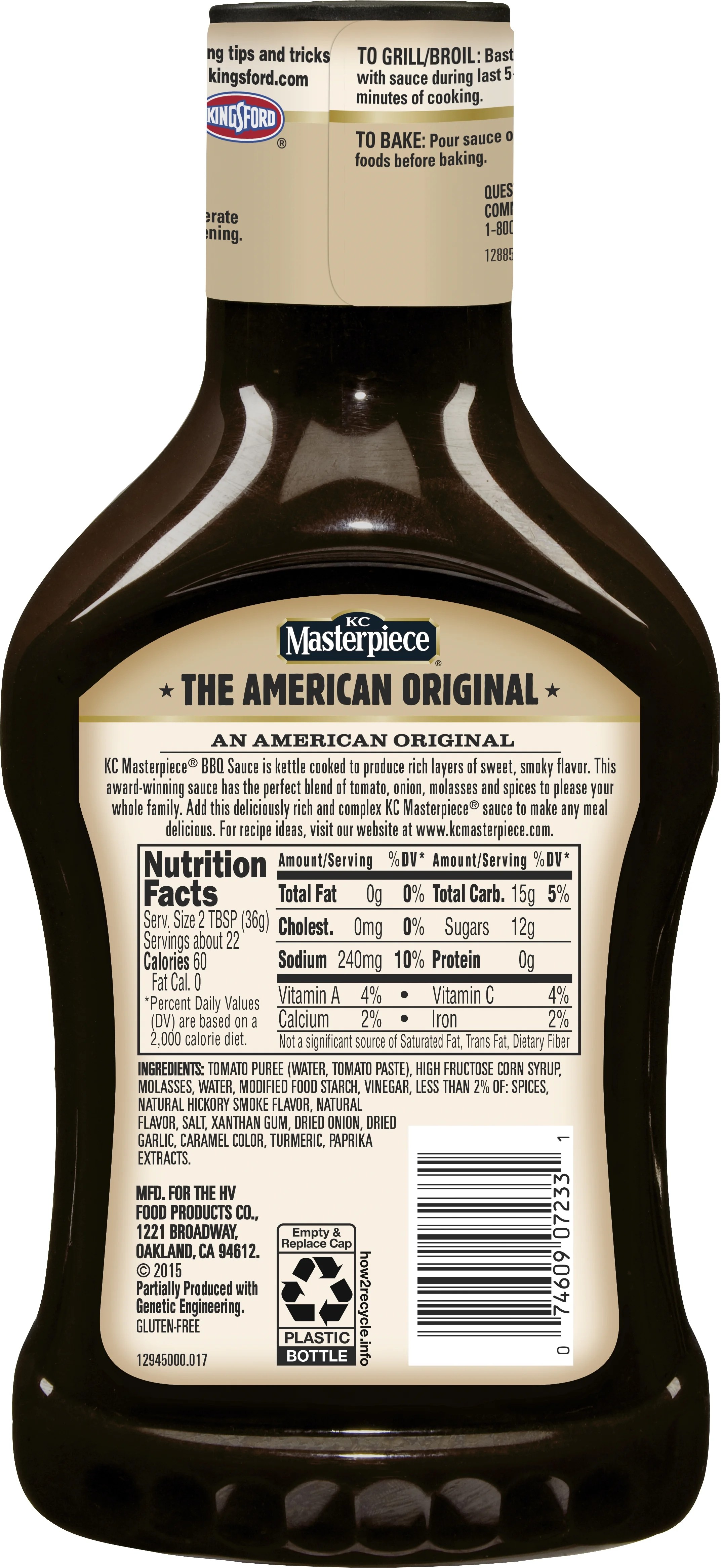 Masterpiece Barbecue Sauce Nutrition Facts Blog Dandk