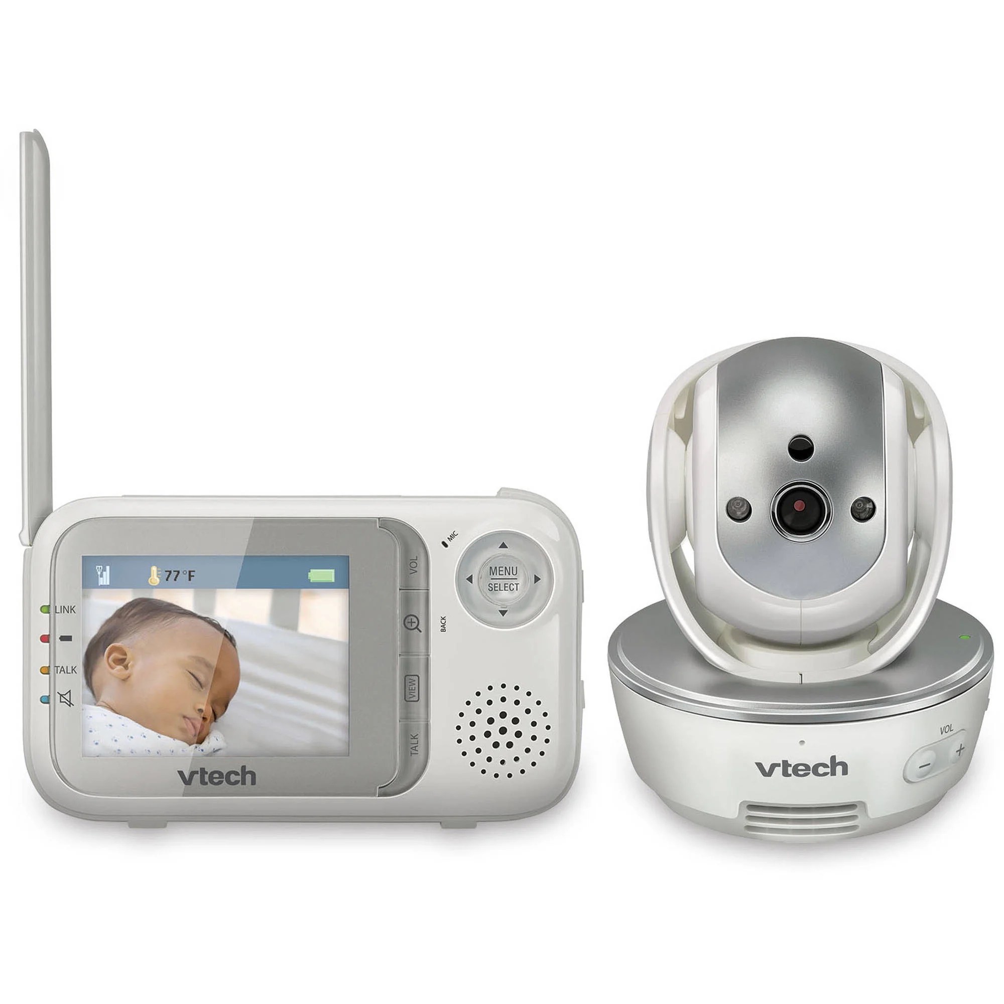 VTech VM333, Video Baby Monitor with Night Vision, Pan & Tilt Camera