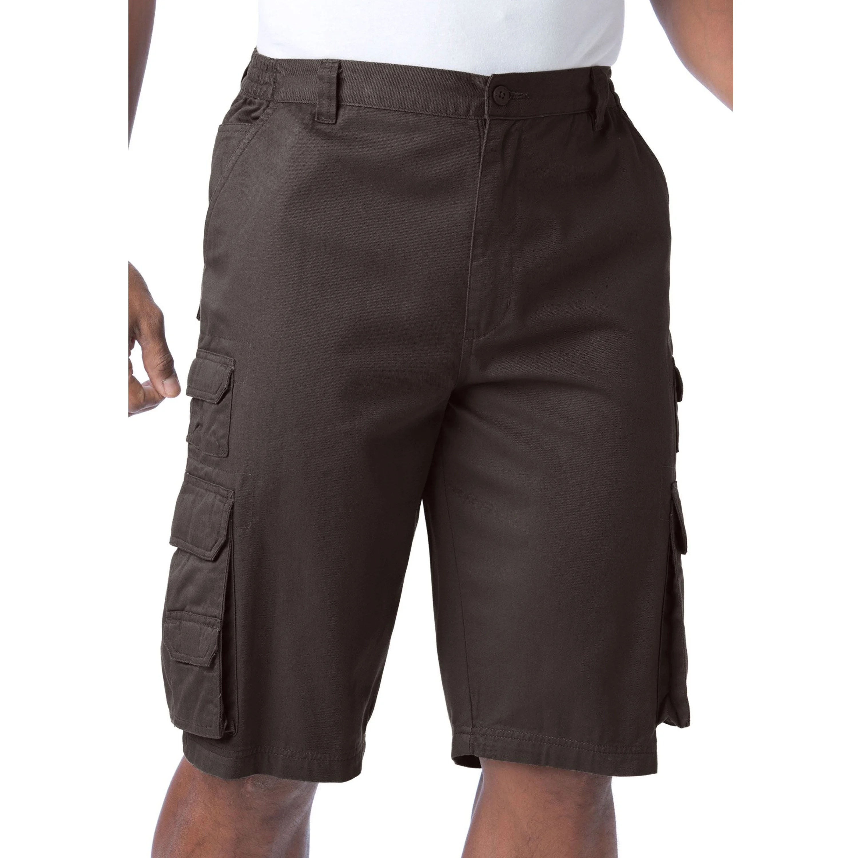 Boulder Creek Boulder Creek by KingSize Men's Big & Tall 12" SideElastic Stacked Cargo Pocket