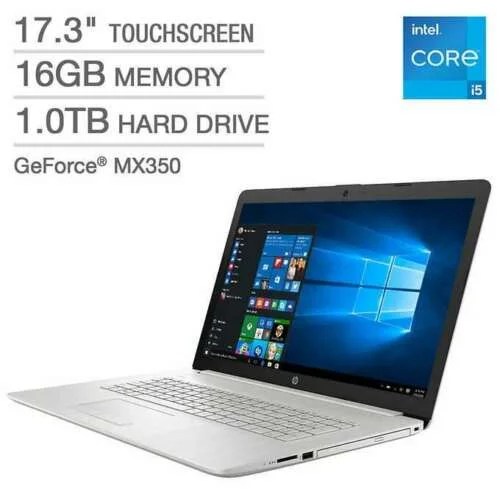 HP 17.3" TouchScreen Laptop 11th generation Intel Core