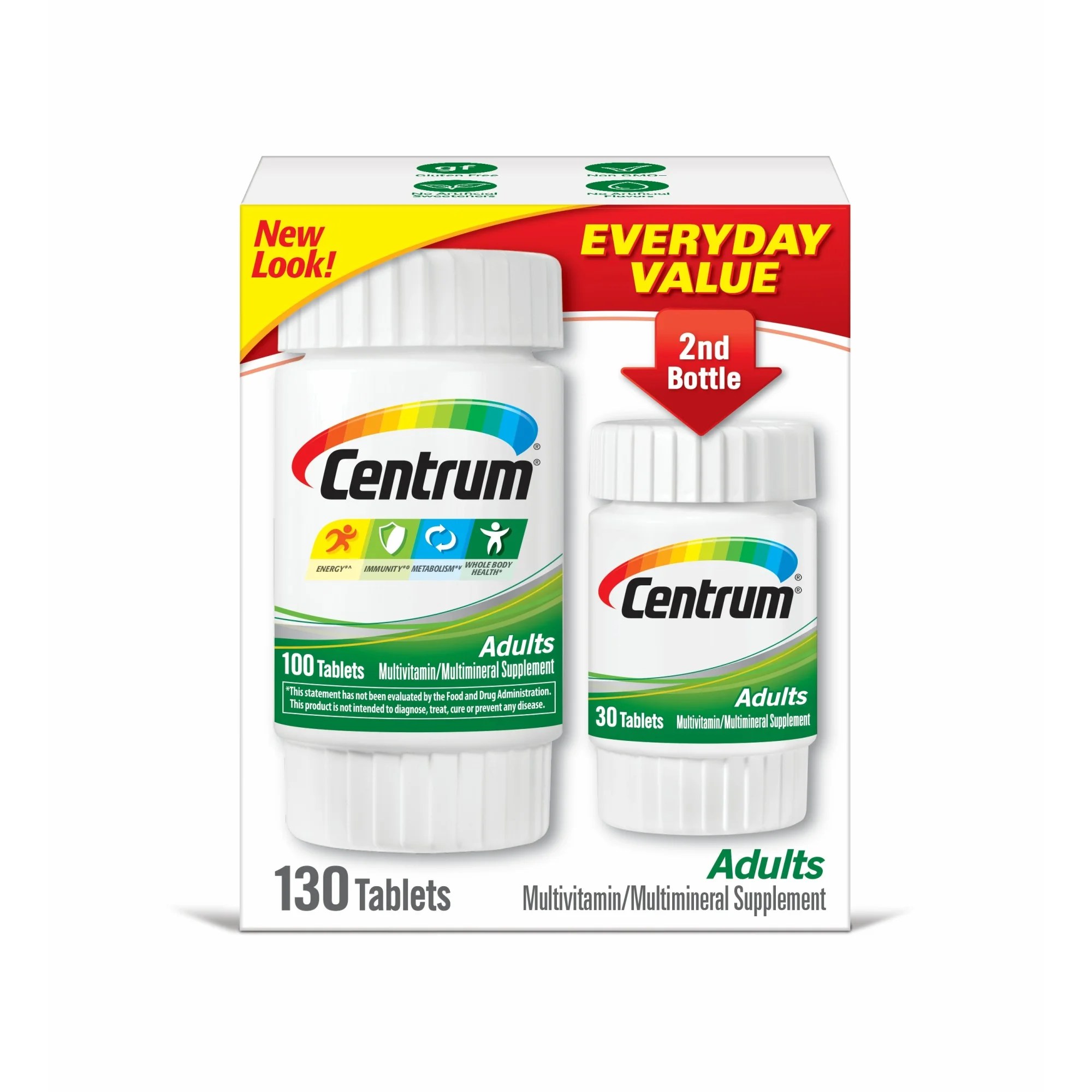 Centrum Adult Multivitamin/Multimineral Supplement with Vitamin D3, 100