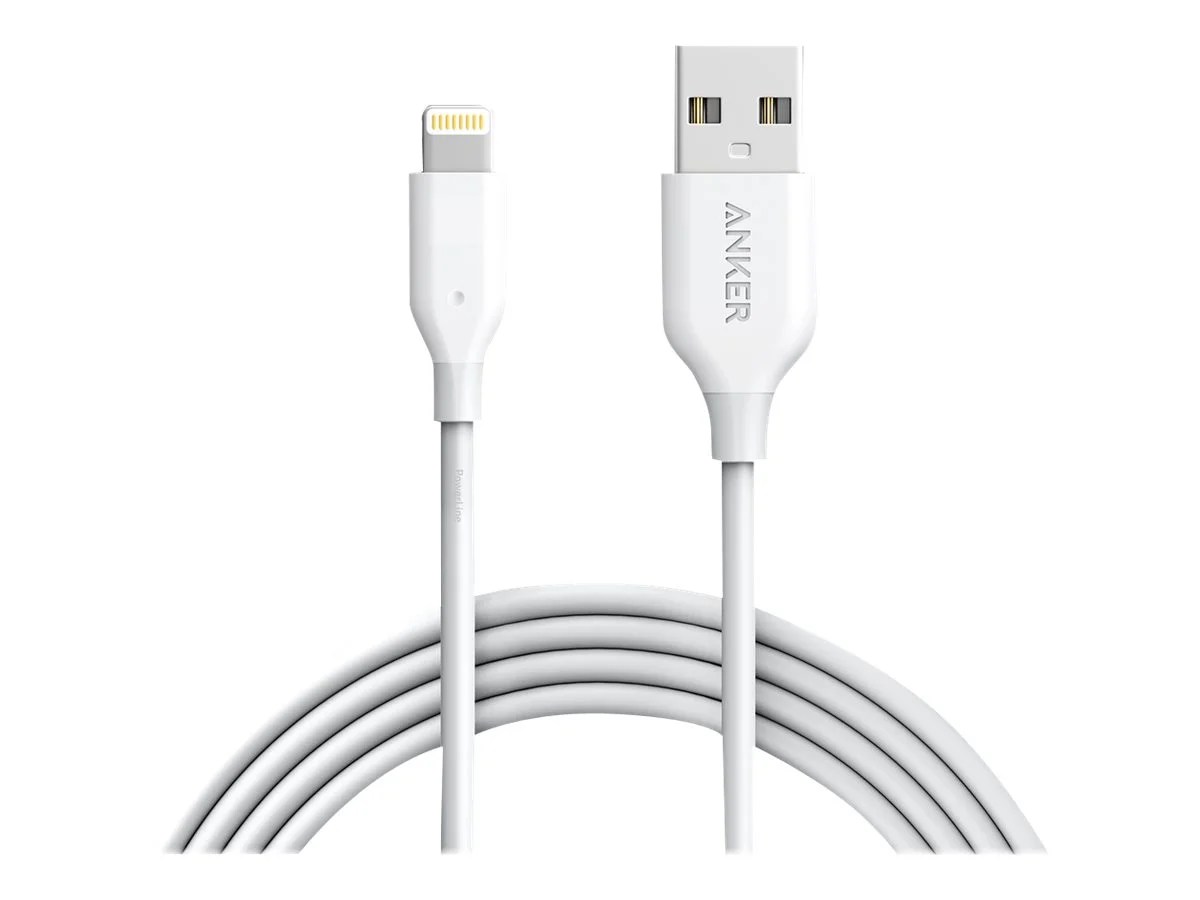 Anker PowerLine 6ft Apple MFi Certified Lightning to USB