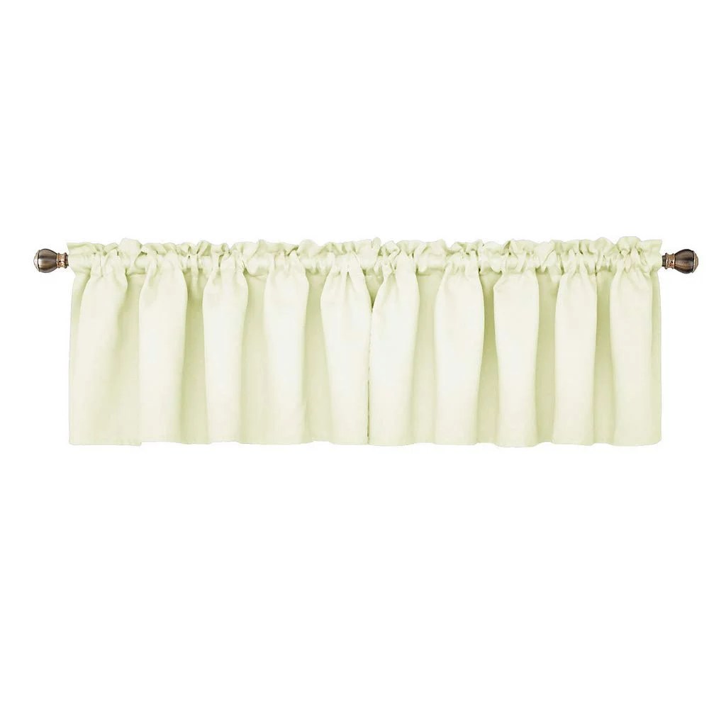 The Great American Store Decorative Polyester Window Valances Solid