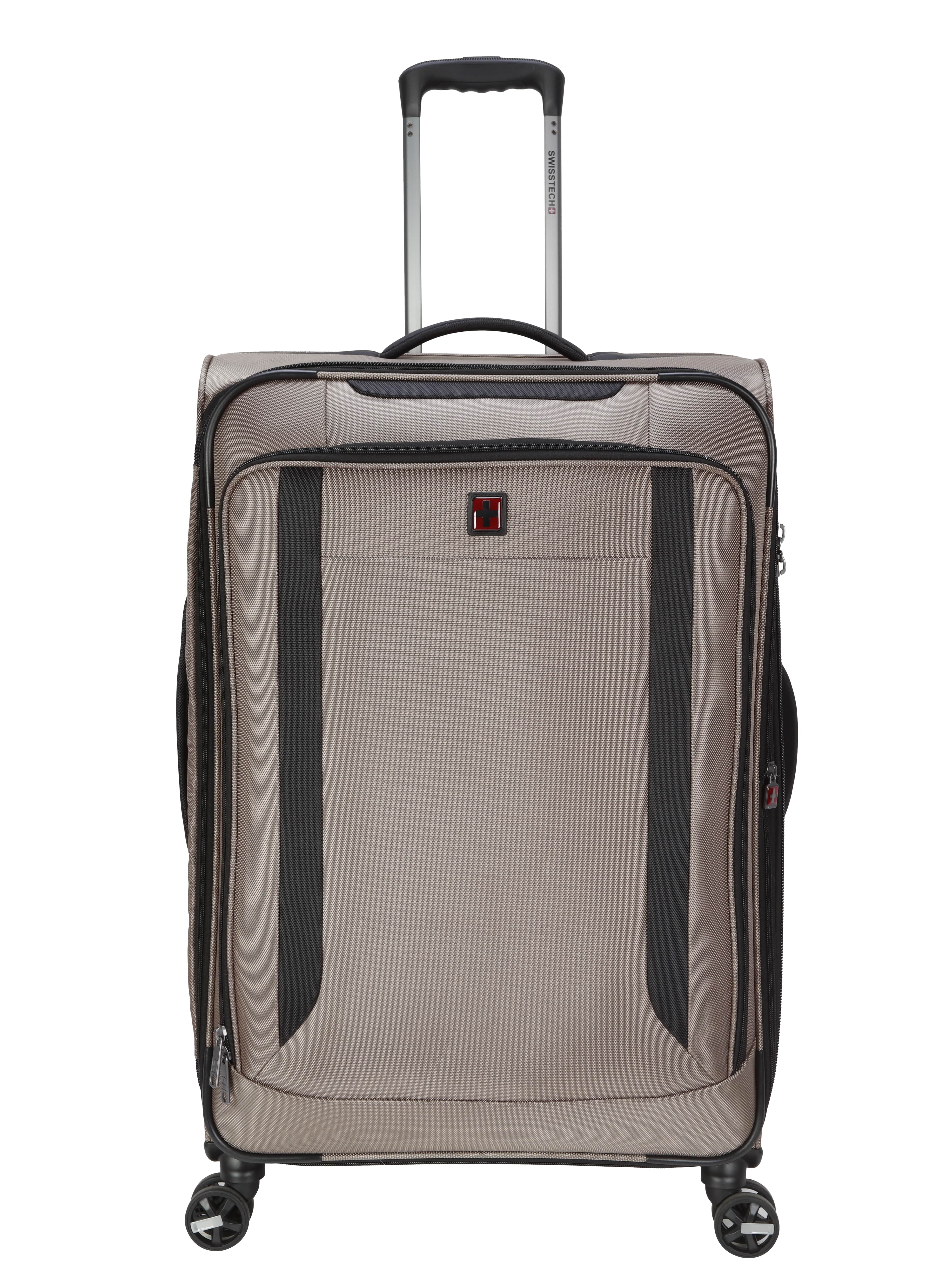 Swiss Tech 28" Softside Checked Luggage, Grey