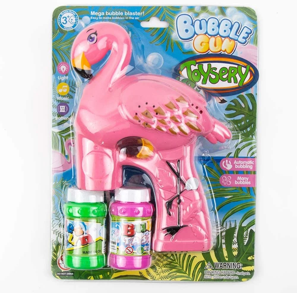 Flamingo Bubble Gun Target