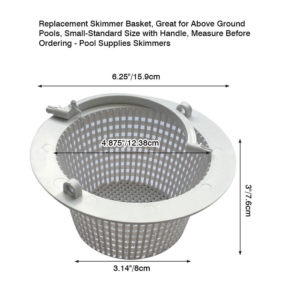 Akoyovwerve Pool Strainer Mini Removable Replacement Skimmer Basket