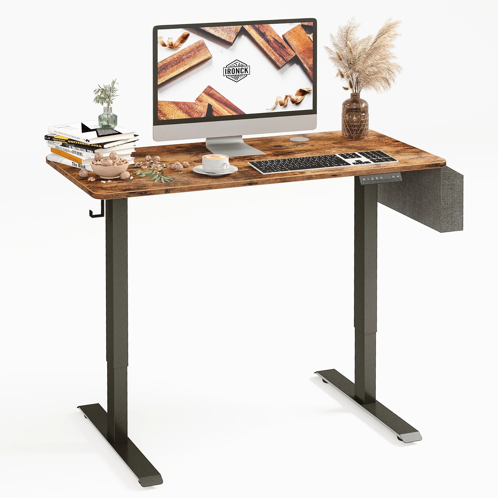 IRONCK Electric Standing Desk,Height Adjustable Electric Computer Desk