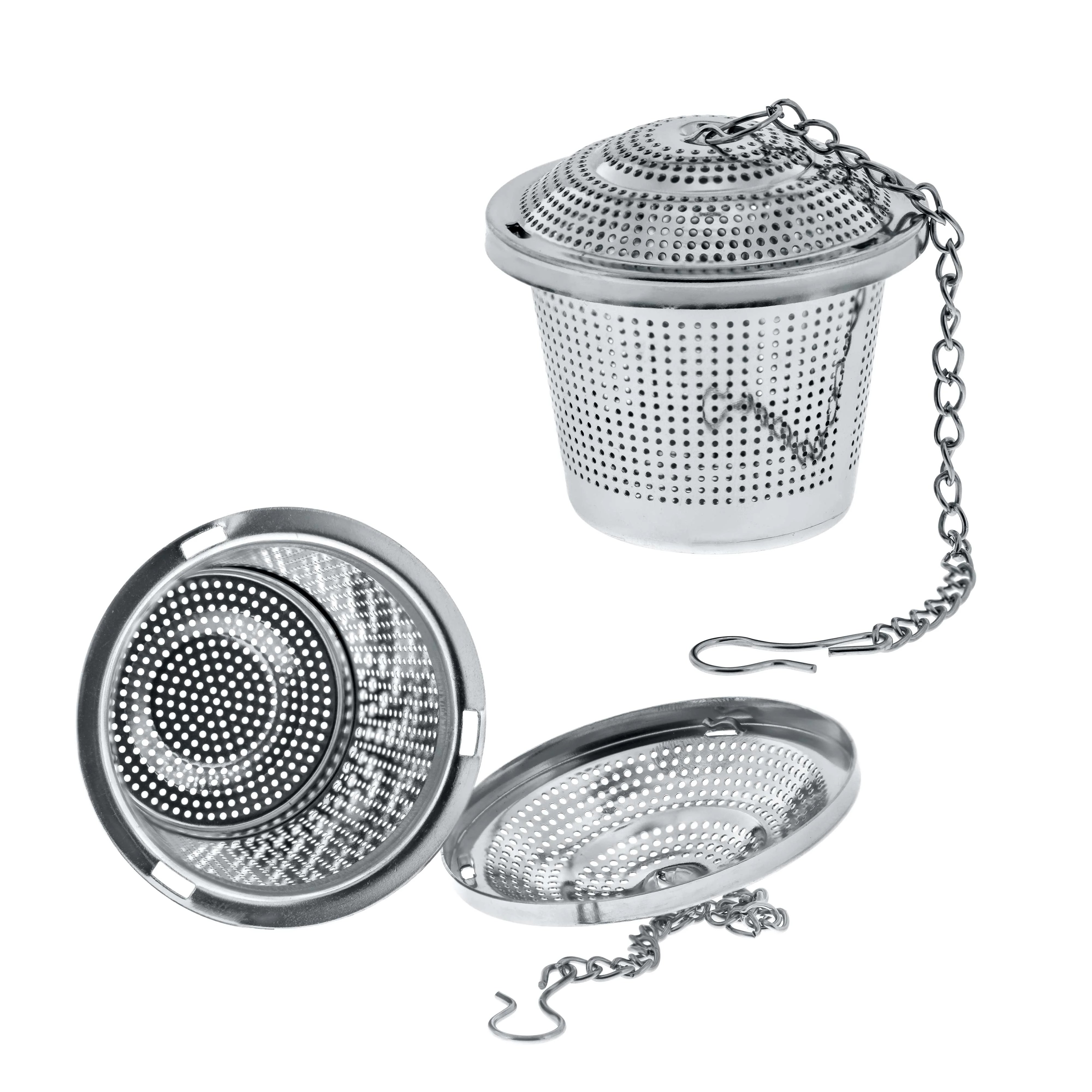U.S. Kitchen Supply 2 Premium Tea Infuser 2" Diameter Stainless Steel
