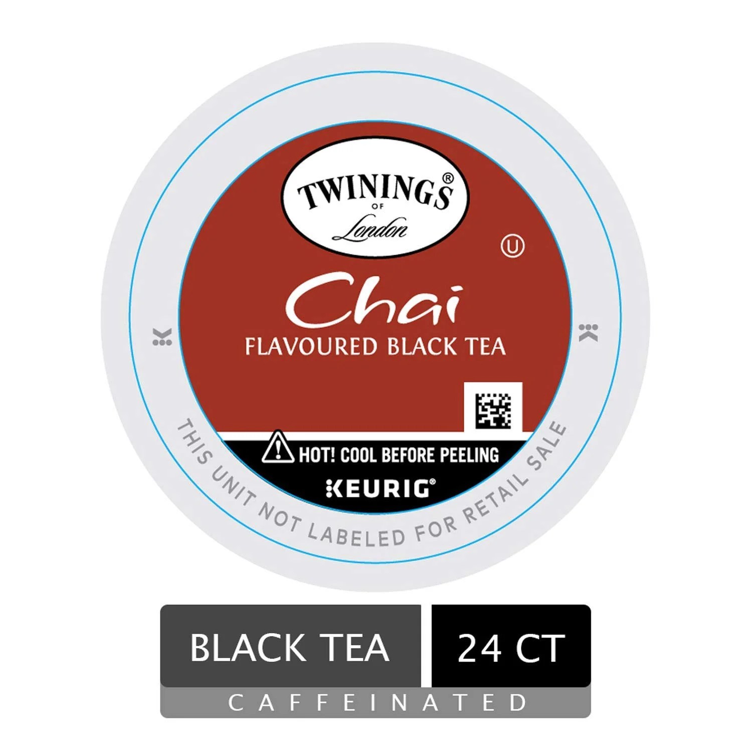 Twinings of London Chai Tea KCups for Keurig, 24 Count (Pack of 1
