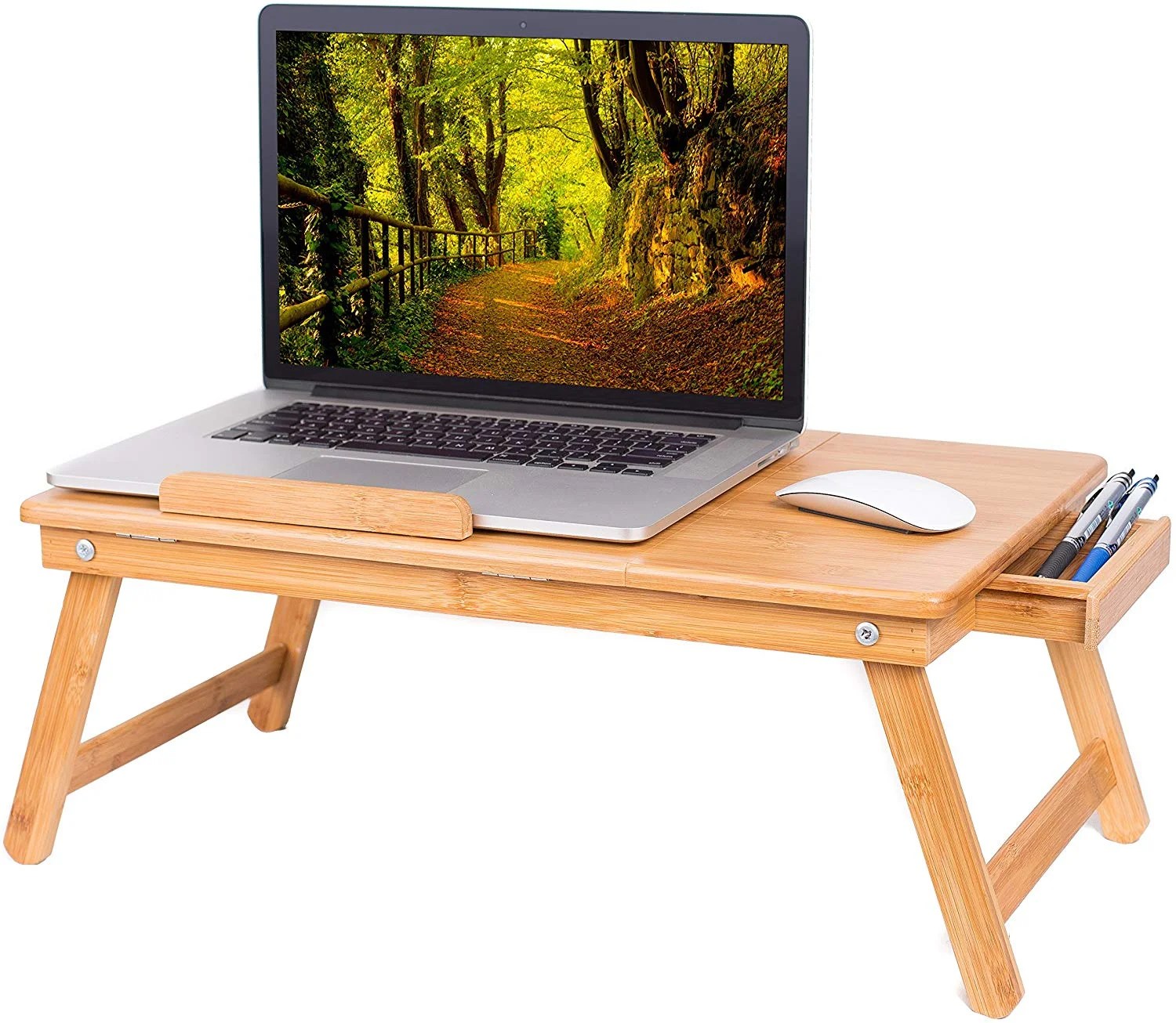 BirdRock Home Bamboo Laptop Bed Lap Tray