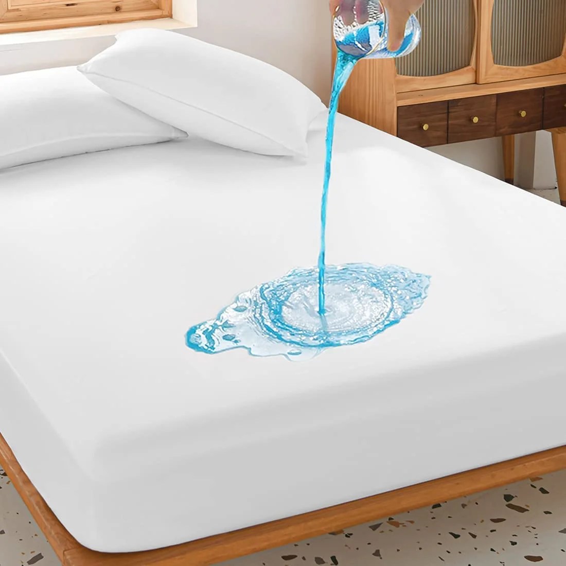 Twin XL Size Waterproof Mattress Protector, Twin XL Bed Mattress Cover