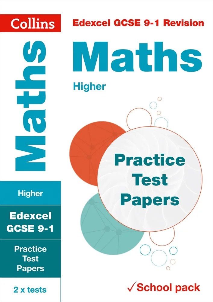 Collins GCSE 91 Revision Edexcel GCSE Maths Higher Practice Test