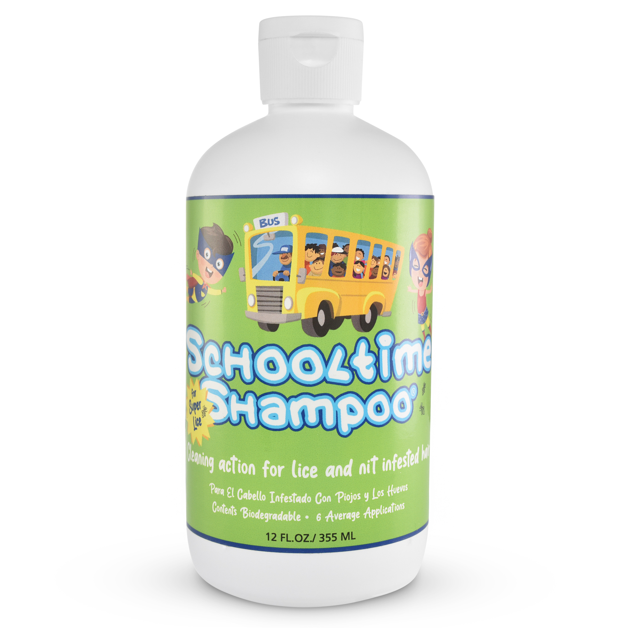 Schooltime Shampoo Effective For Super Lice & Nit Removal