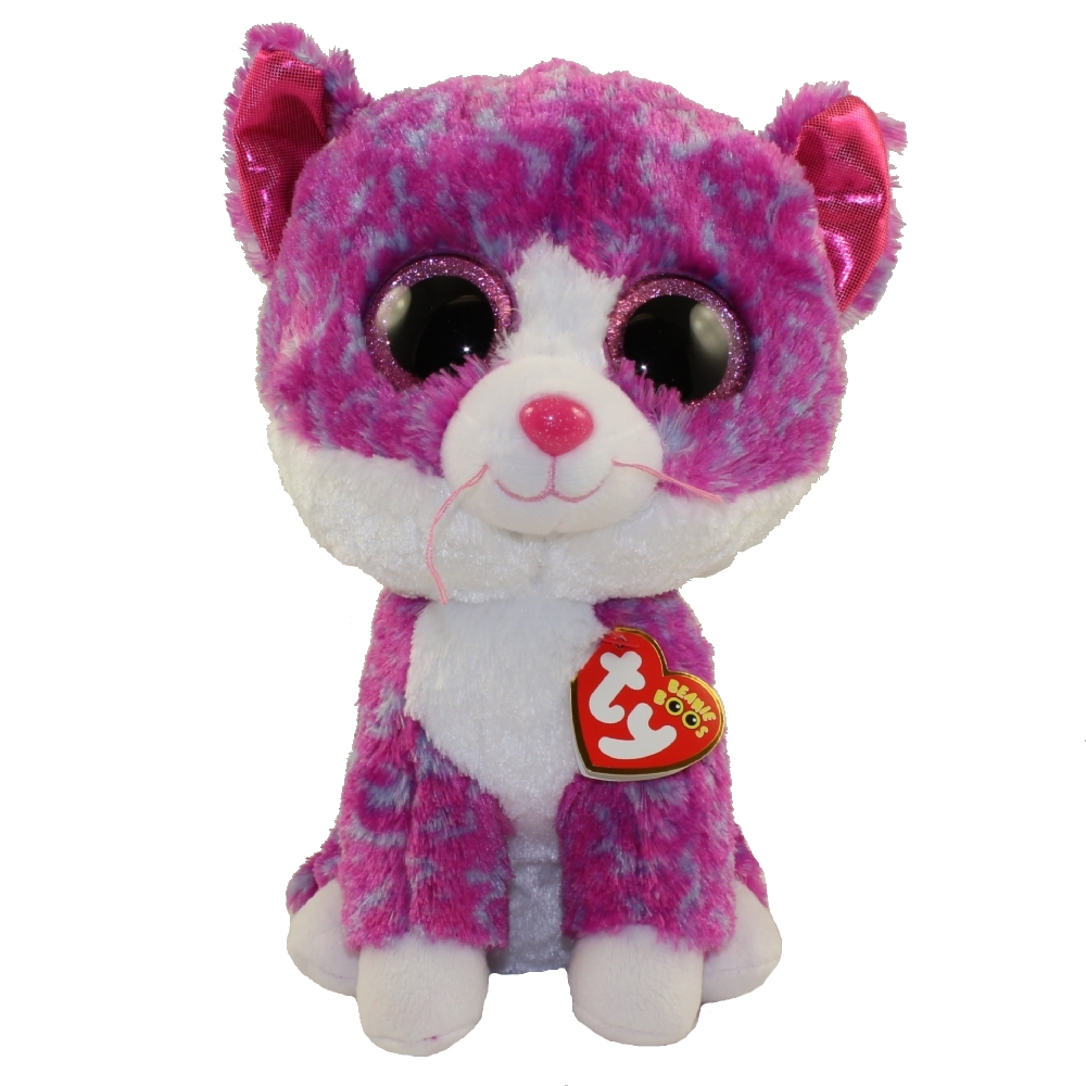 TY Beanie Boos CHARLOTTE the Cat (Glitter Eyes)(Medium Size 9 inch) *Limited Exclusive