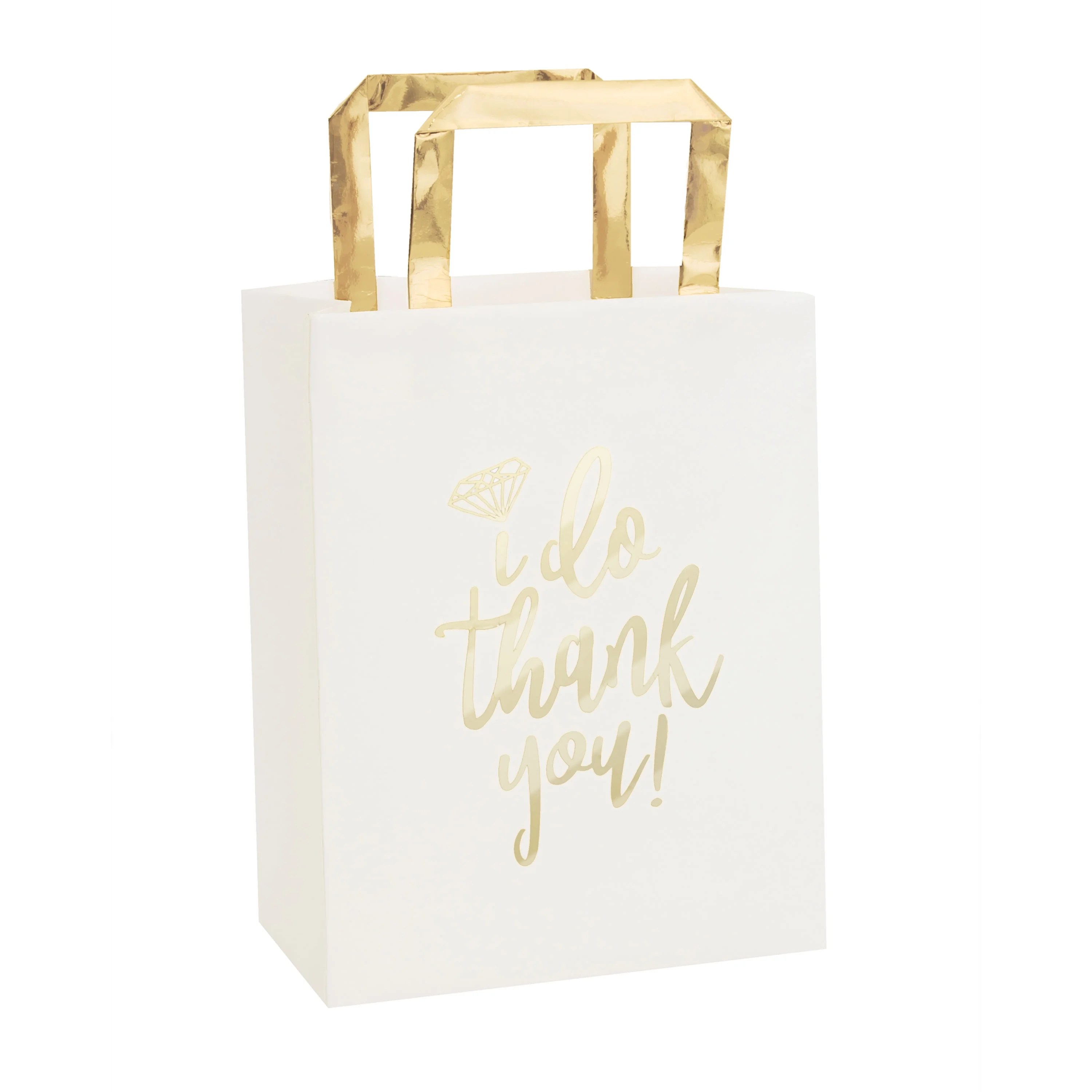 "I Do Thank You" Bridal Shower Favor Bags, 4ct