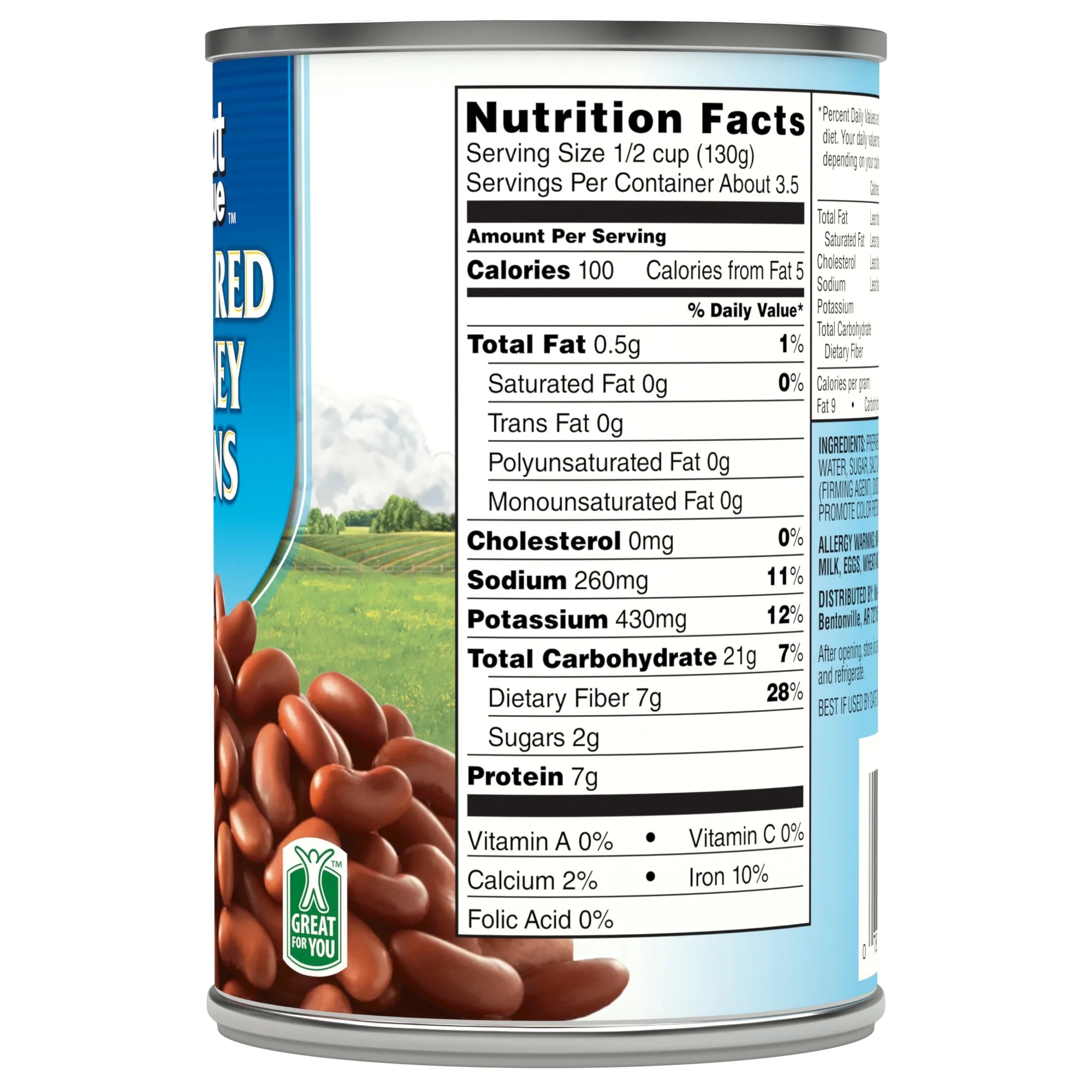 red beans vs kidney beans nutrition
