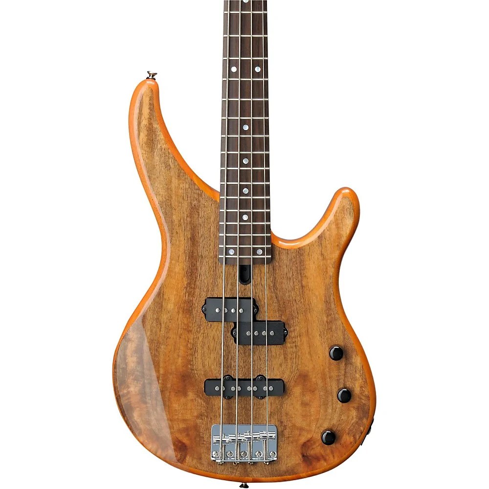 Yamaha TRBX174EW Mango Wood 4String Electric Bass Natural