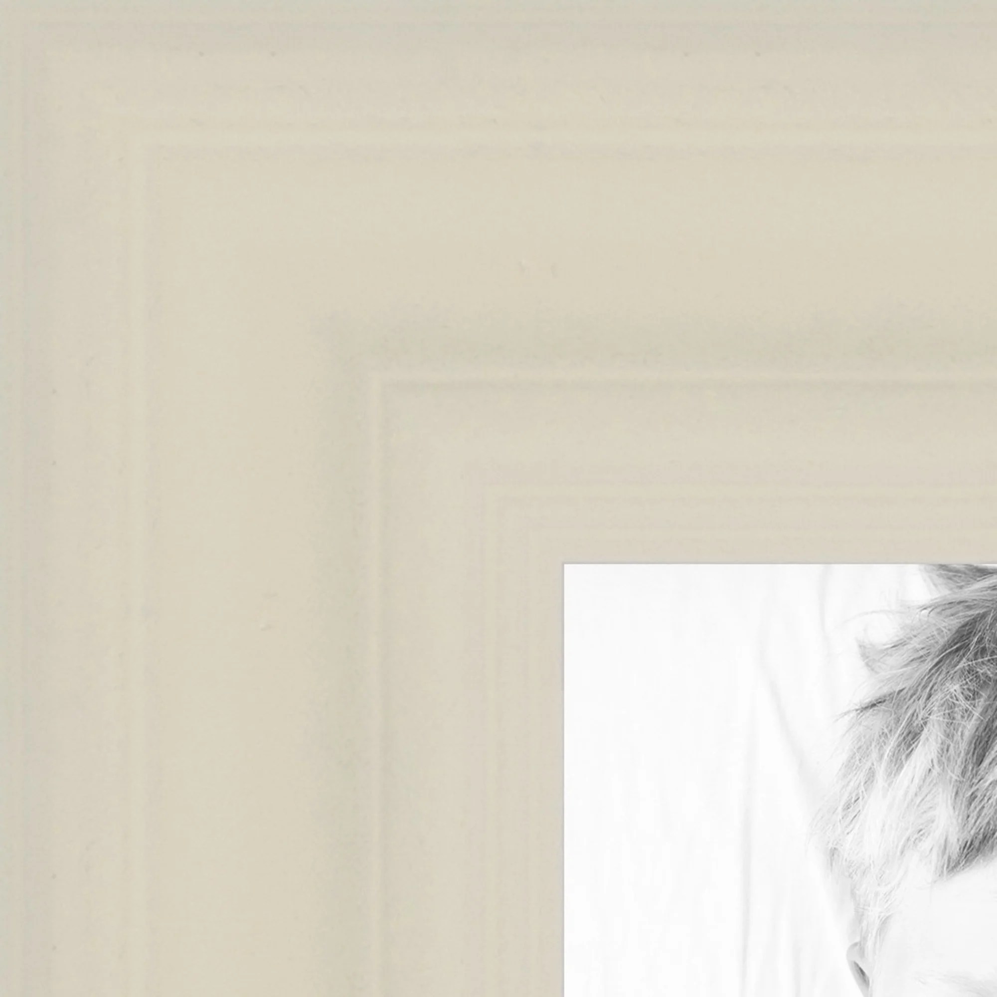 ArtToFrames 8x10 Inch White Picture Frame, This White Wood Poster Frame