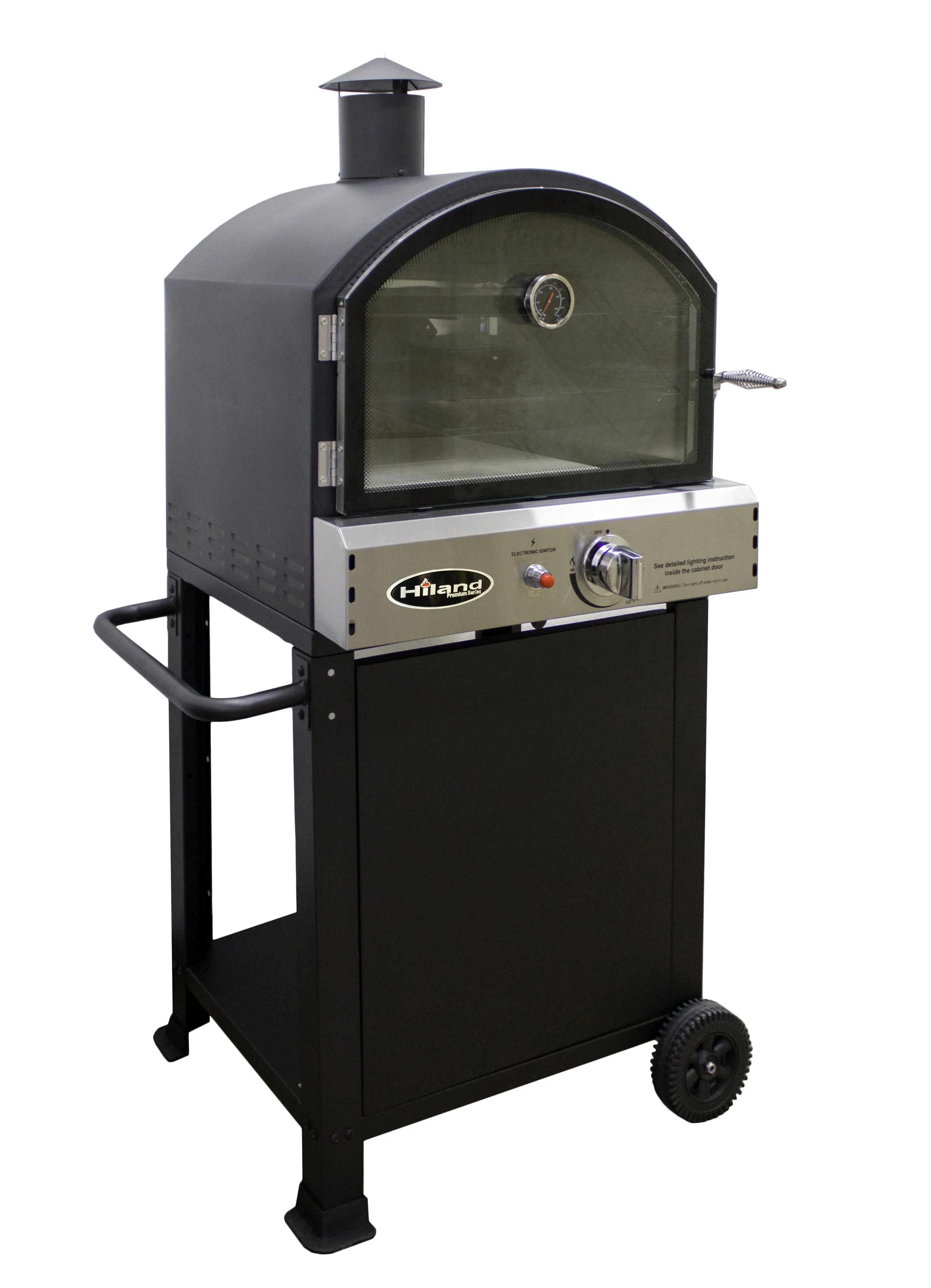 Hiland Propane Pizza Oven With Stone