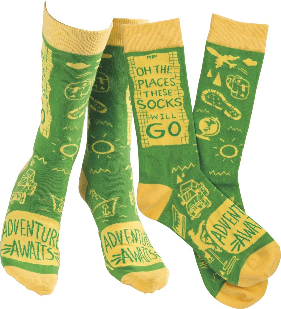 Primitives by Kathy Primitives Socks Adventure Awaits