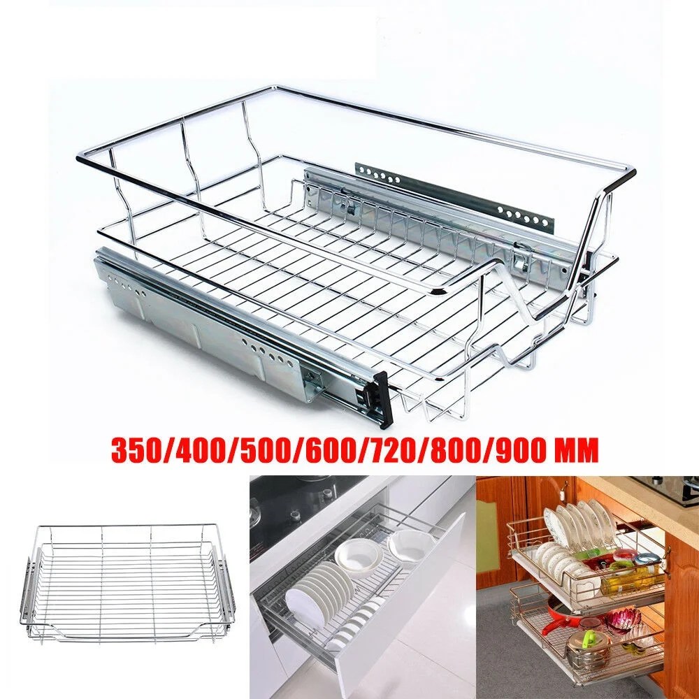 Rdeghly Wire Basket Sliding Kitchen Rack Storage Rdeghly Wire Basket Sliding Kitchen Rack Storage