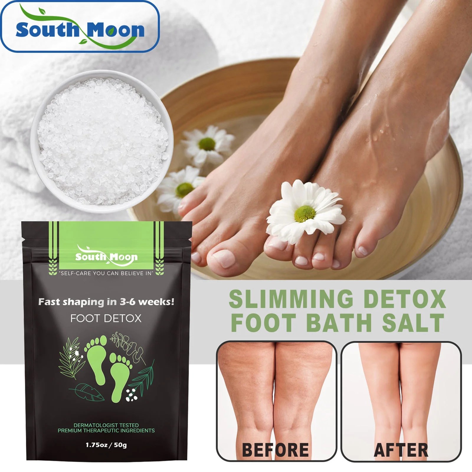 Thsue Circulation Foot Soak Epsom Salt with Natural Ginger,More than a