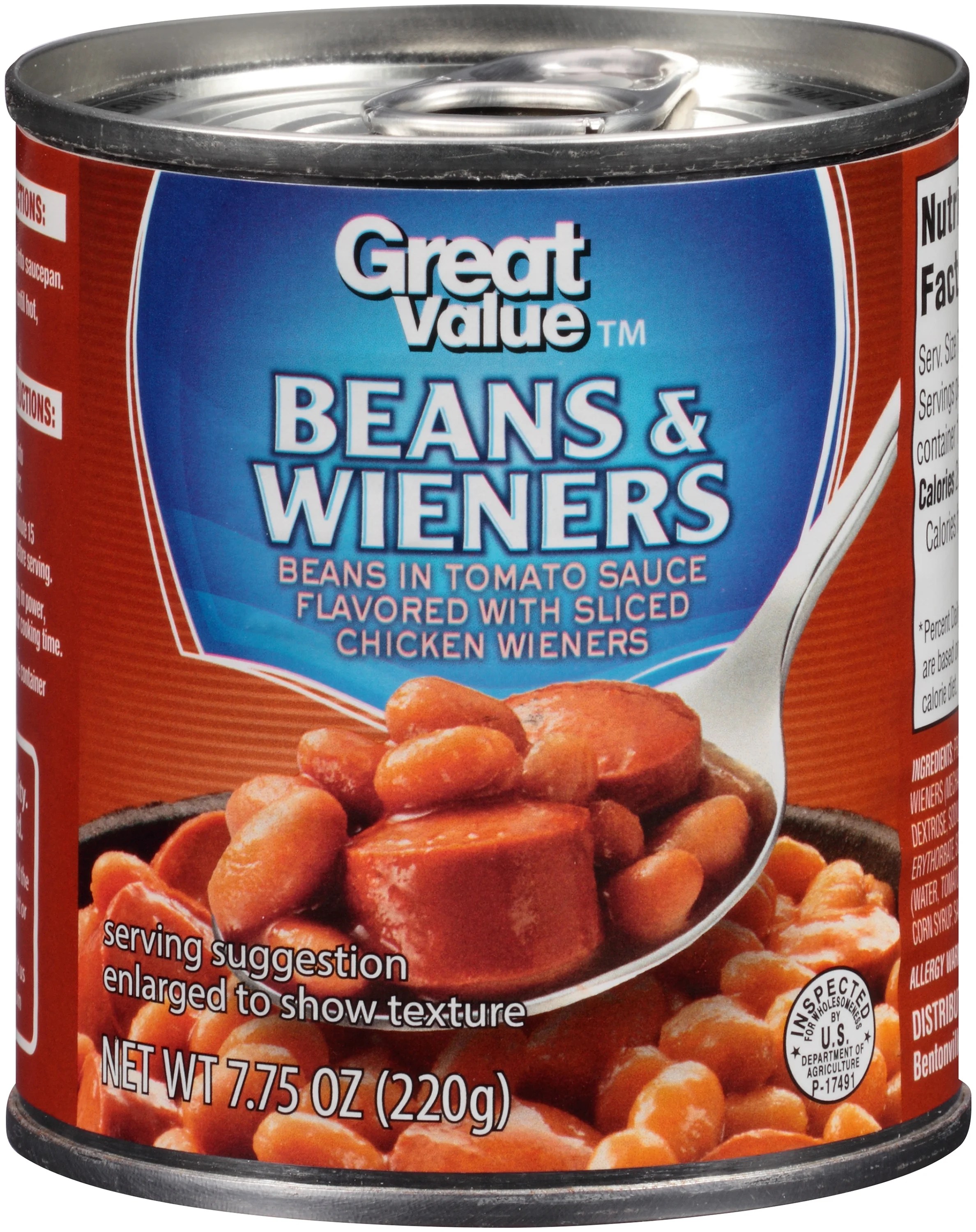 beanie weenies nutrition
