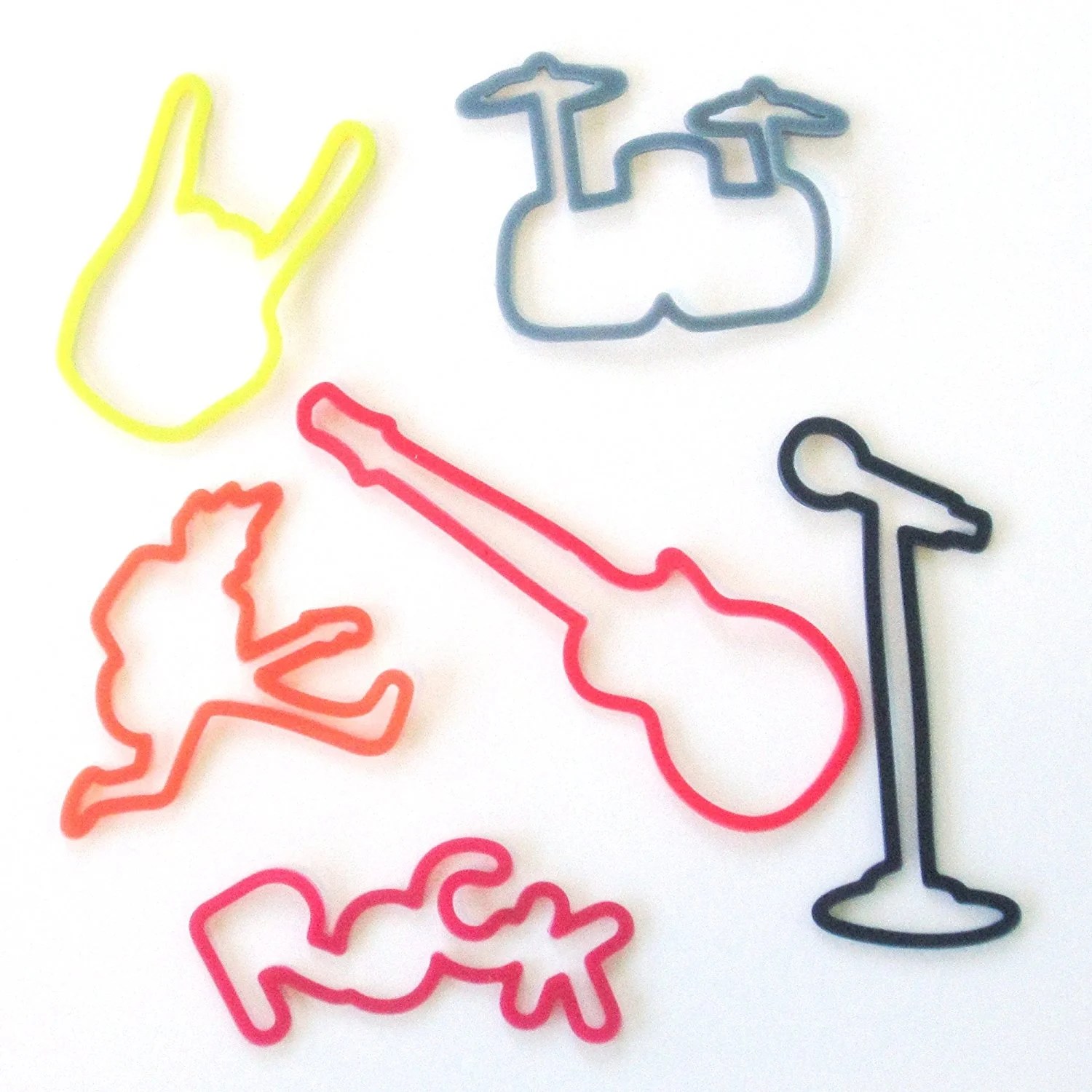Silly Bandz Cp Silly Bandz Rock Bandz Shapes Bracelet Collection 24