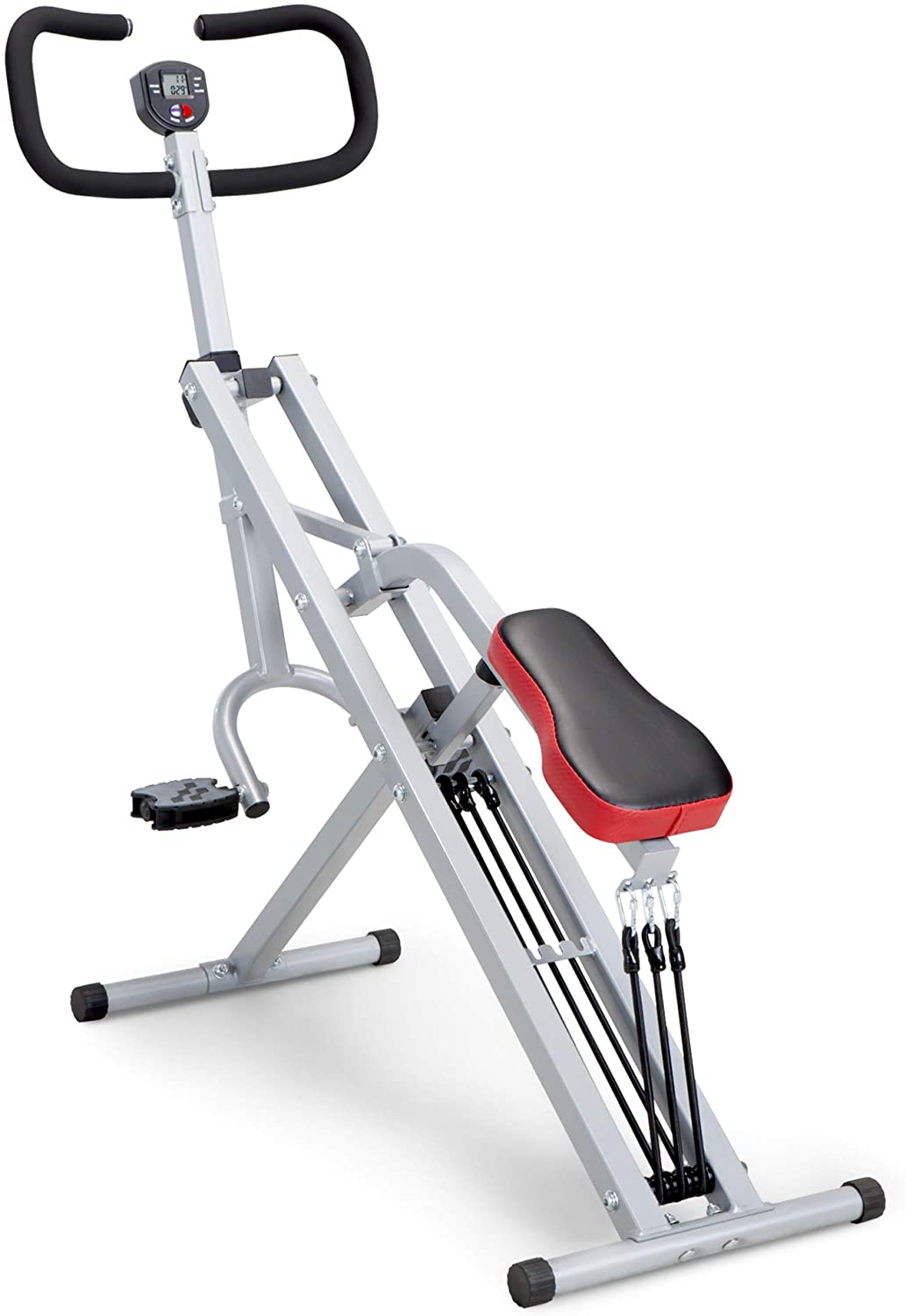 Marcy Squat Rider Machine RowNRide Bench for Glutes and Quads Workout