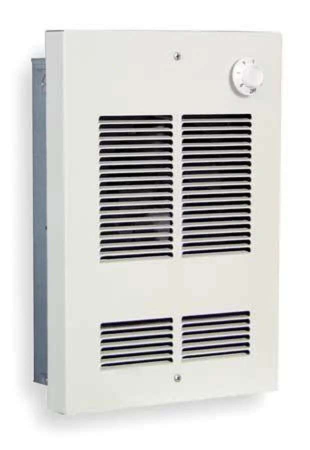 DAYTON 5ZK68 Recessed Electric WallMount Heater, Shallow Recessed or