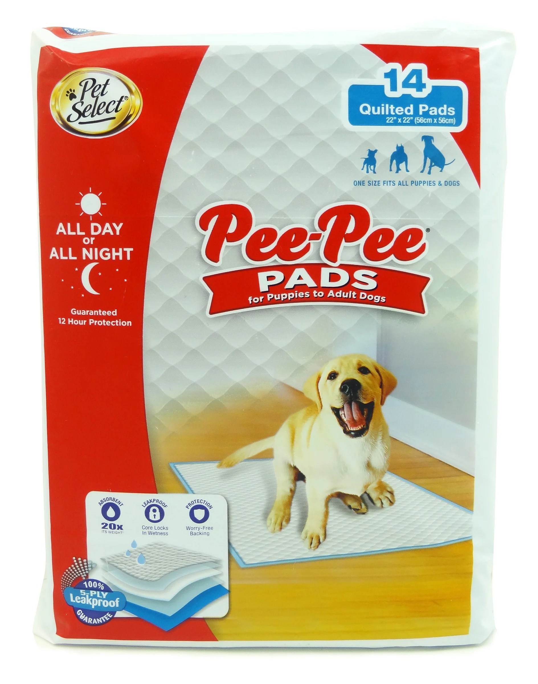 Four Paws Pet Select Pee Pee Pads for Dogs and Puppies 14 Count