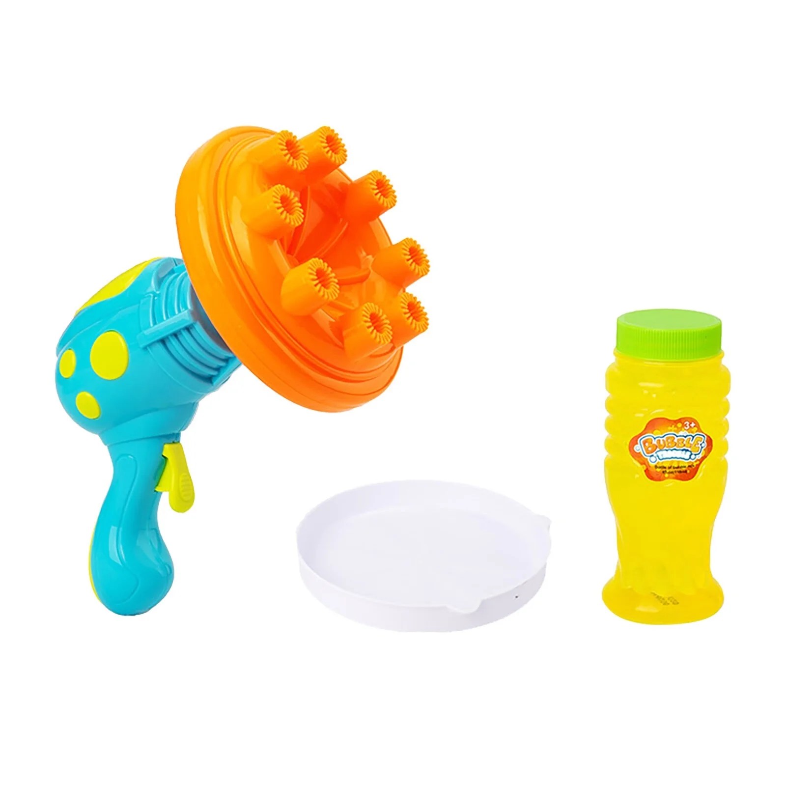 bvgfsahne Bubble 10ml Kids Machine BatteryOperated Bubble 8holes Machine Blaster Bubble