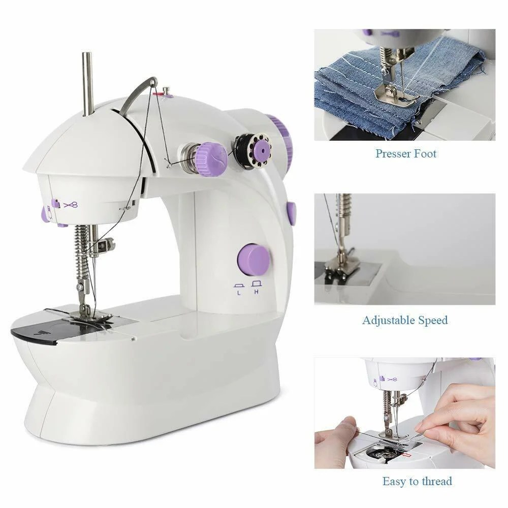 Desktop Sewing Machine Electric, Mini Portable Sewing Machine Hand Hold