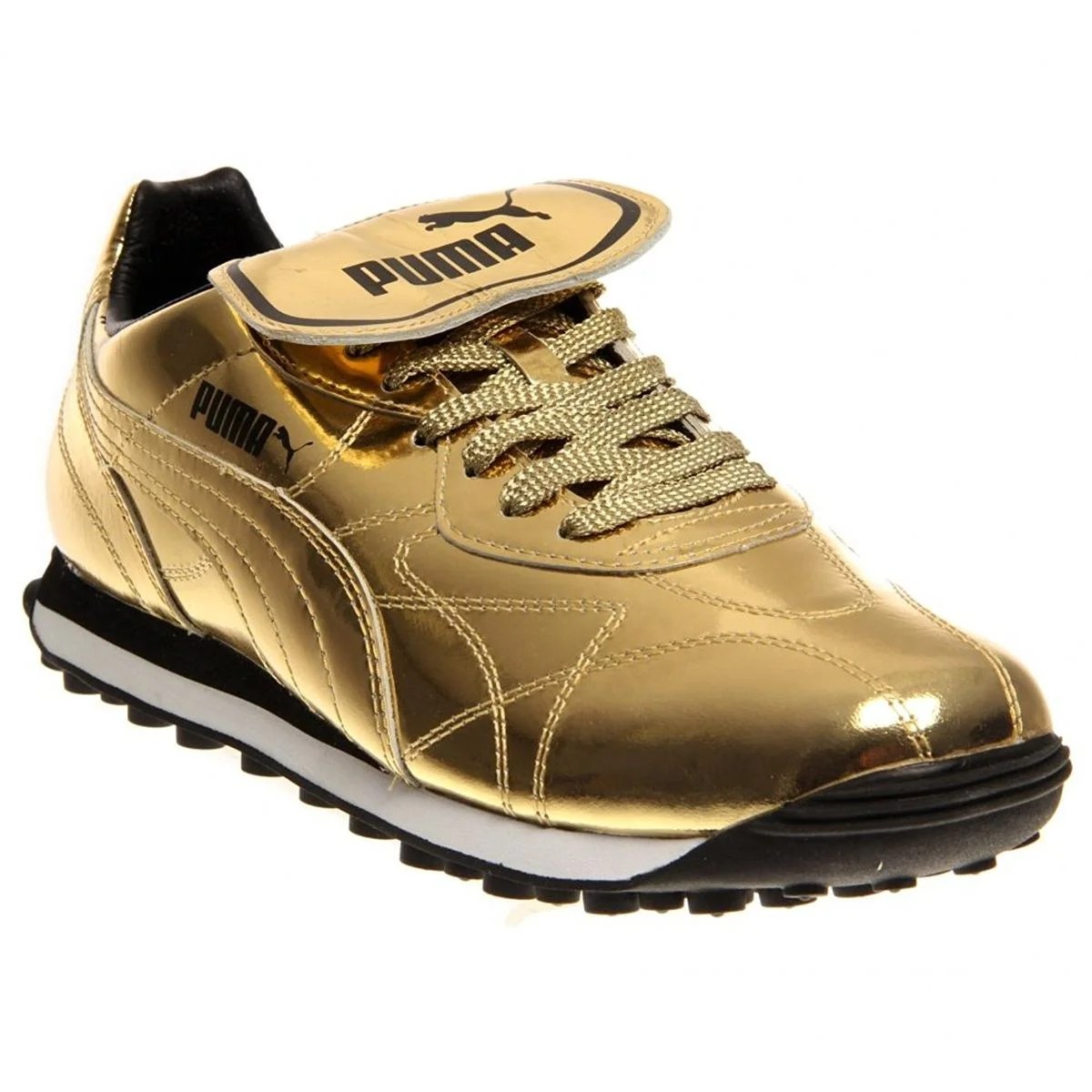 PUMA Puma Avanti x 24K Gold Mens Gold/Black Sneakers