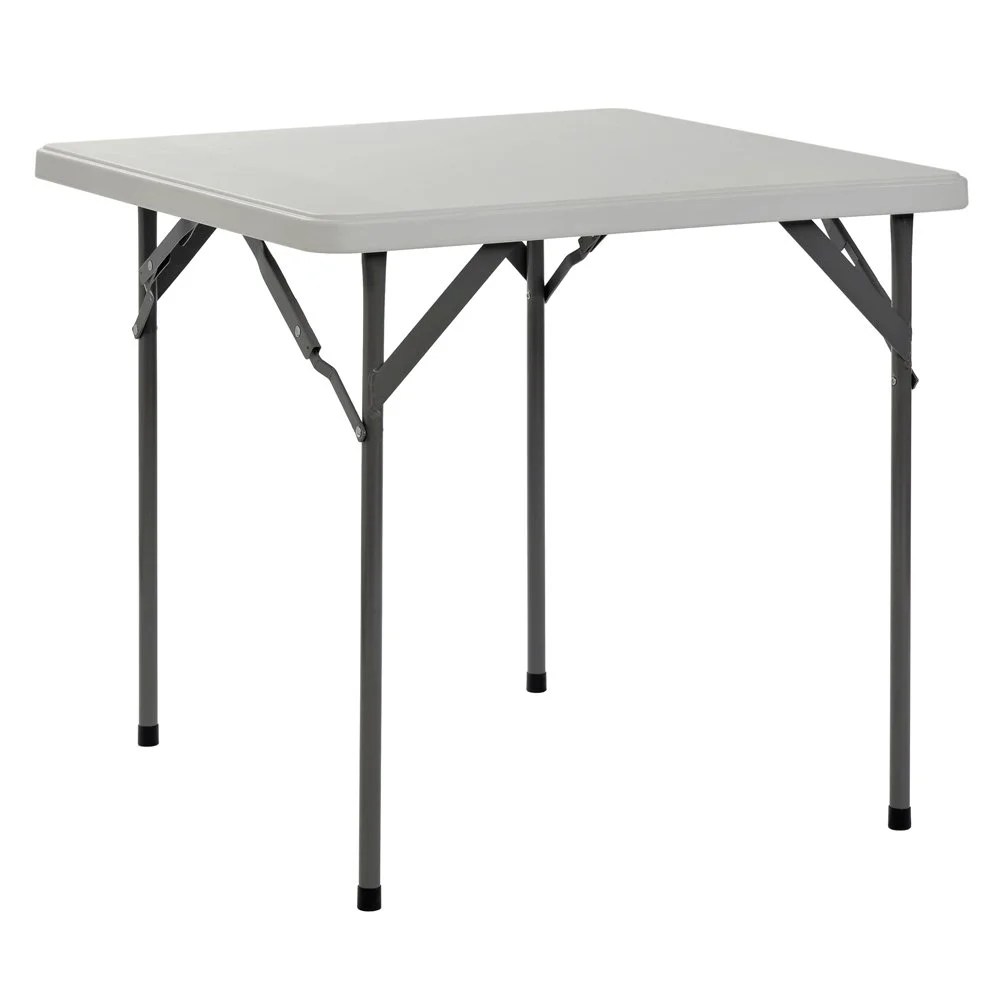 34" Square Plastic Party Event Folding Table