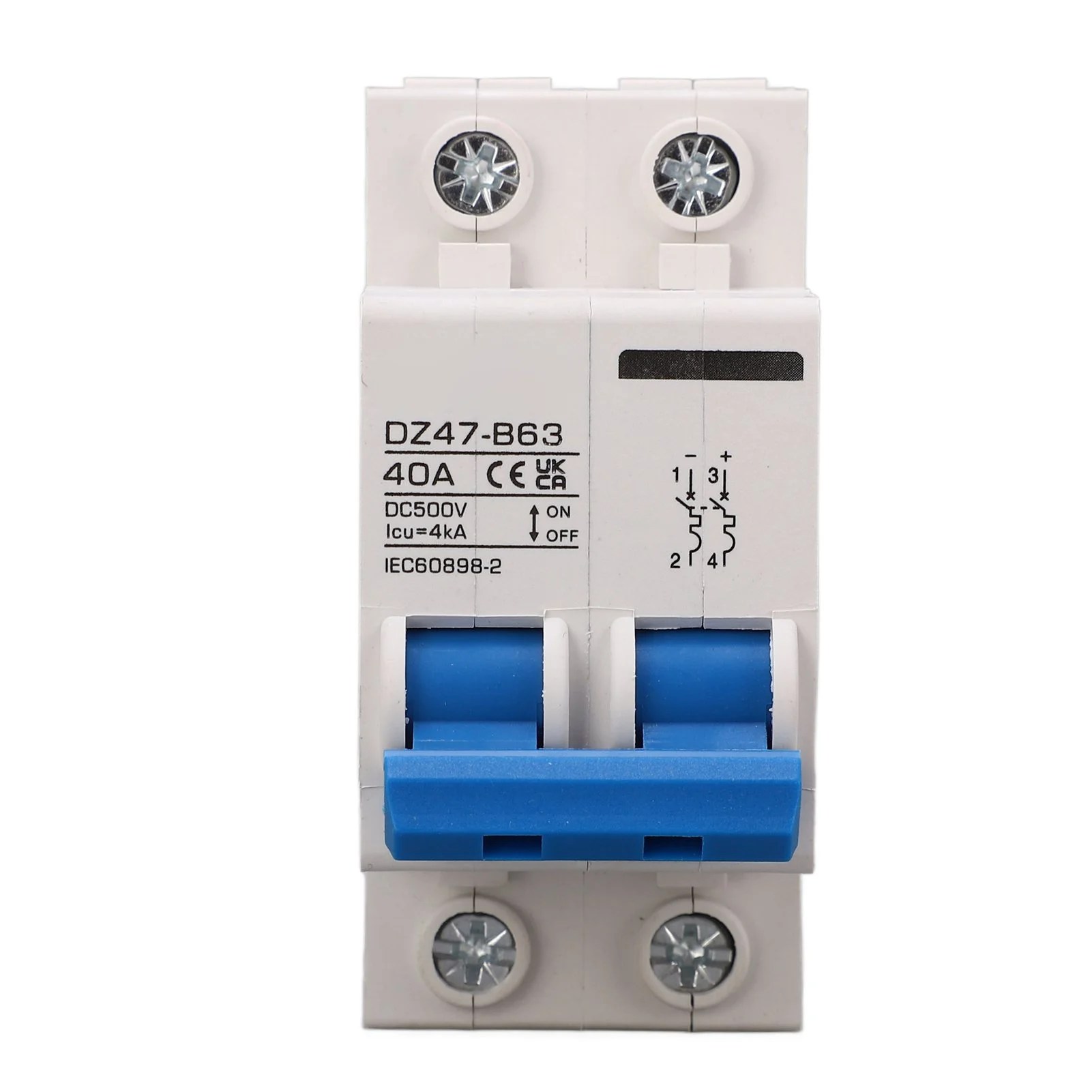 Miniature Circuit Breaker, 500V DC Circuit Isolator 4000A Breaking