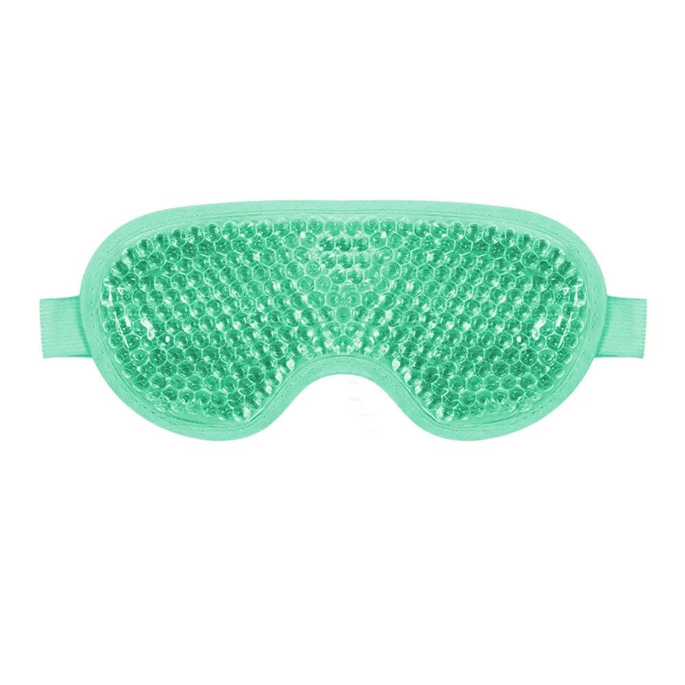 Cooling Ice Gel Eye Mask Reusable Eye Masks, Sleeping Mask with Plush