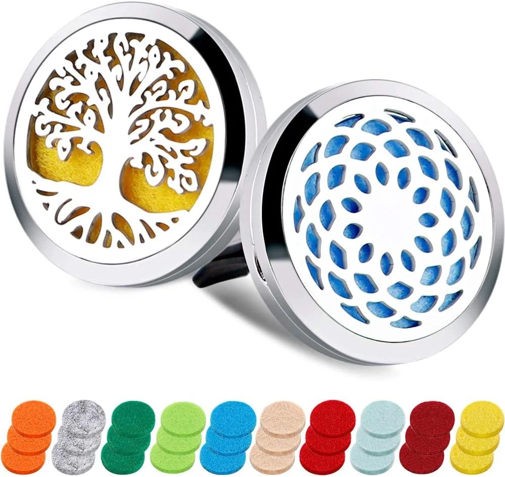 Aromatherapy Essential Oil Car Diffuser Vent Clip Car Fragrance