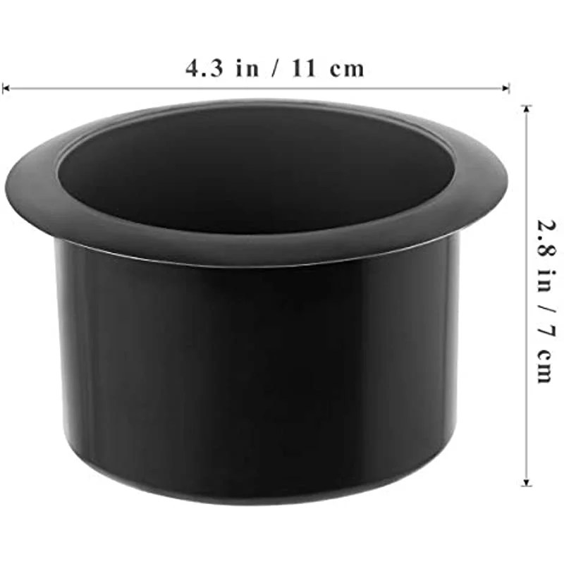 DOITOOL 2PCS Plastic Cup Holder Inserts for Car Replacement Drop in Cup