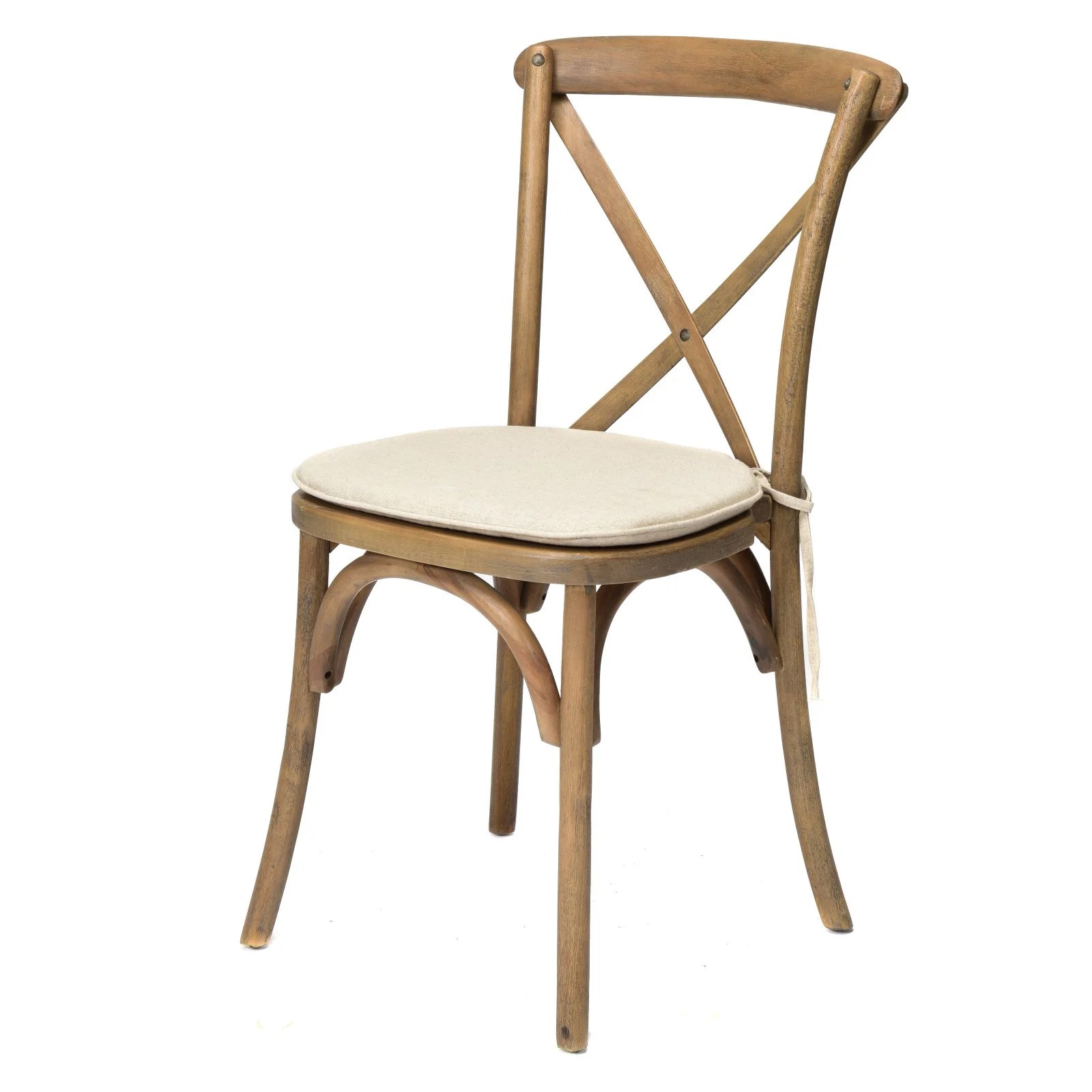 Commercial Seating Products Sonoma Rustic Cross Back Upholstered