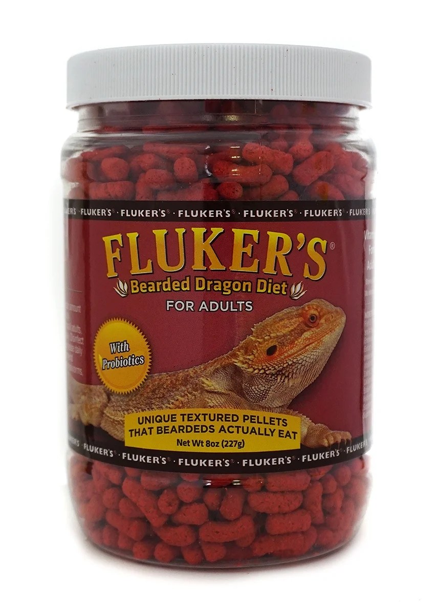 FlukersAdult Bearded Dragon Diet 8 Oz